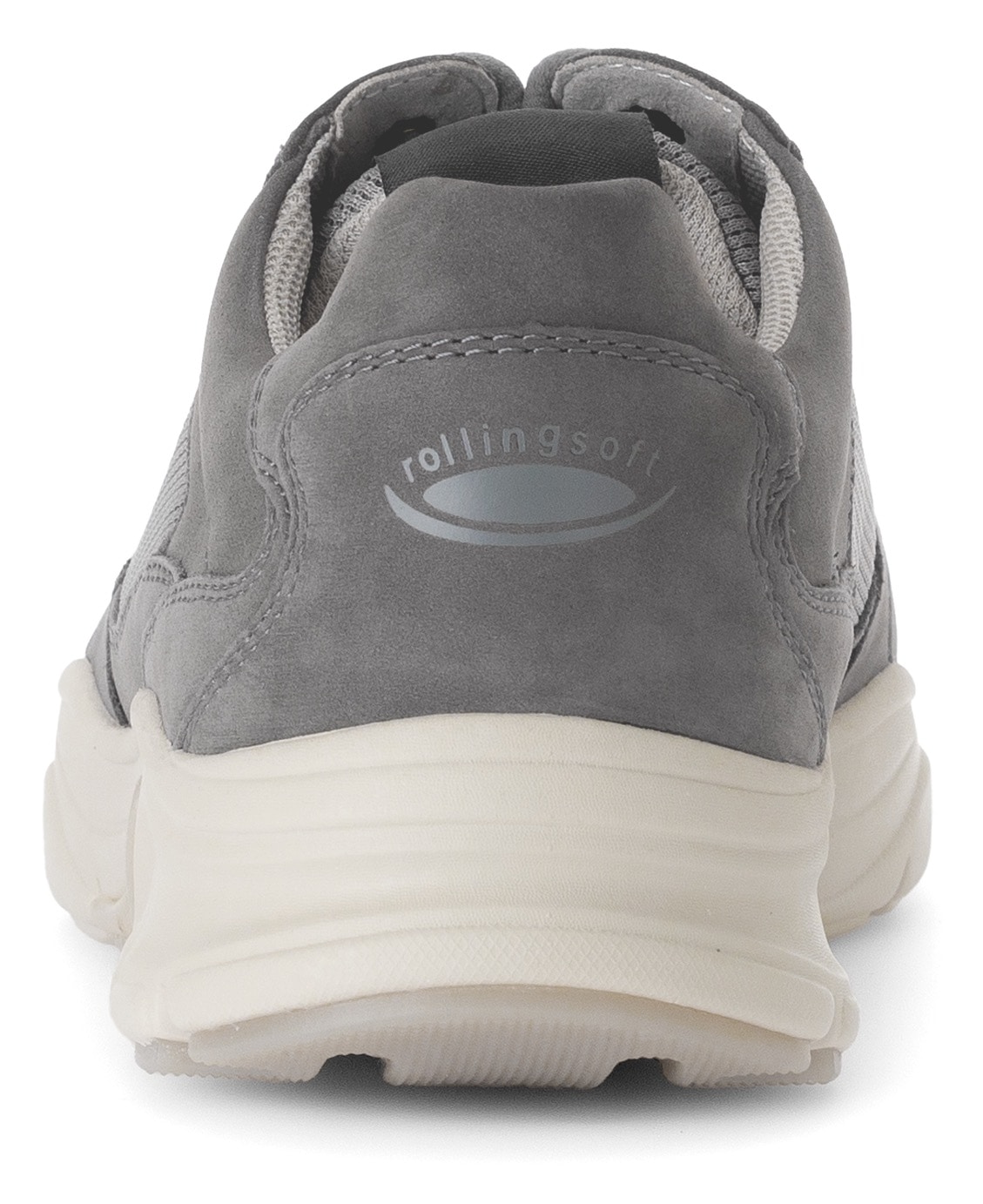Gabor Rollingsoft Keilsneaker, Freizeitschuh, Halbschuh, Schnürschuh mit Logo an der Ferse, G-Weite
