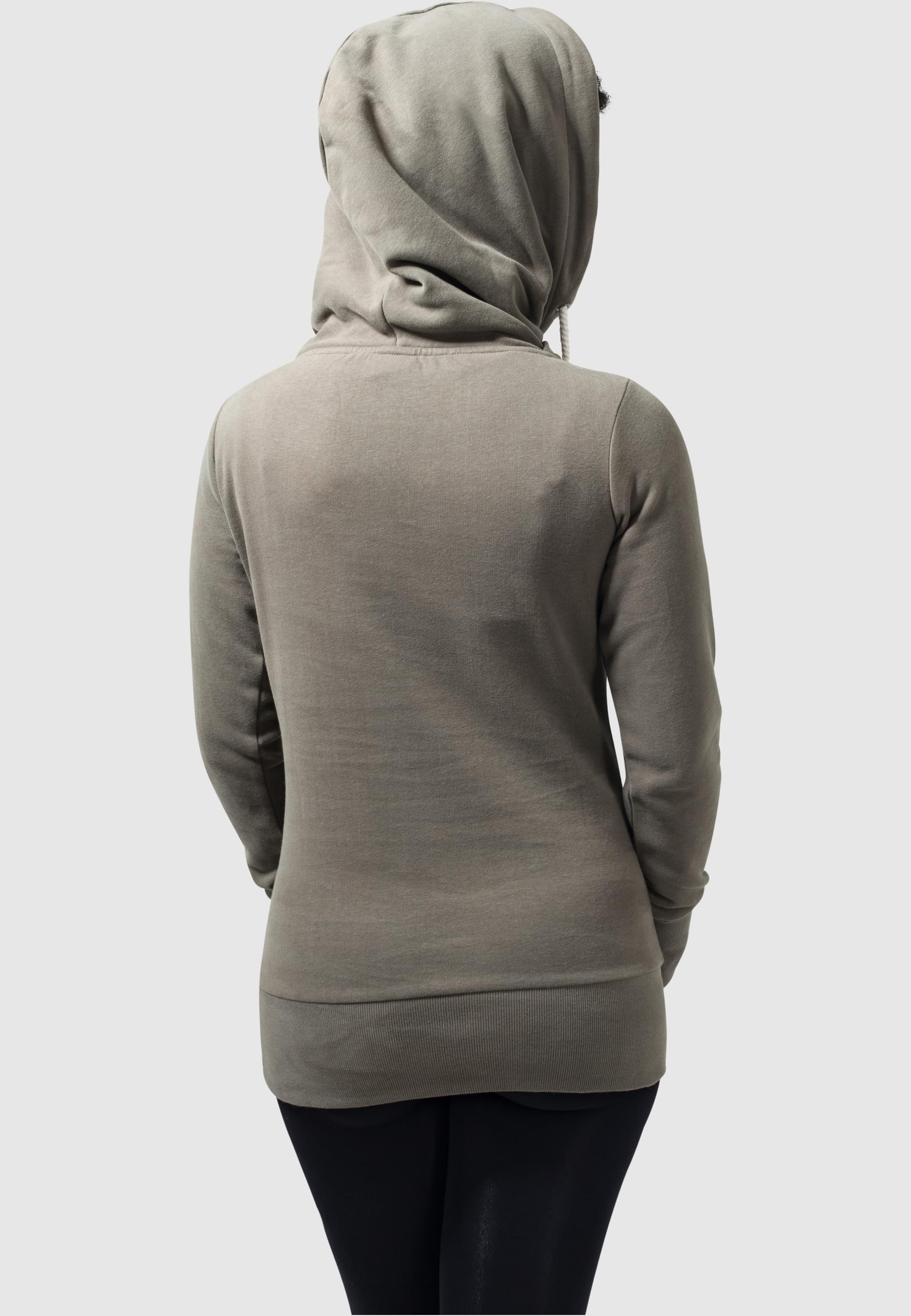 URBAN CLASSICS Kapuzenpullover »Urban Classics Damen Ladies Long Logopatch Hoody«, (1 tlg.)