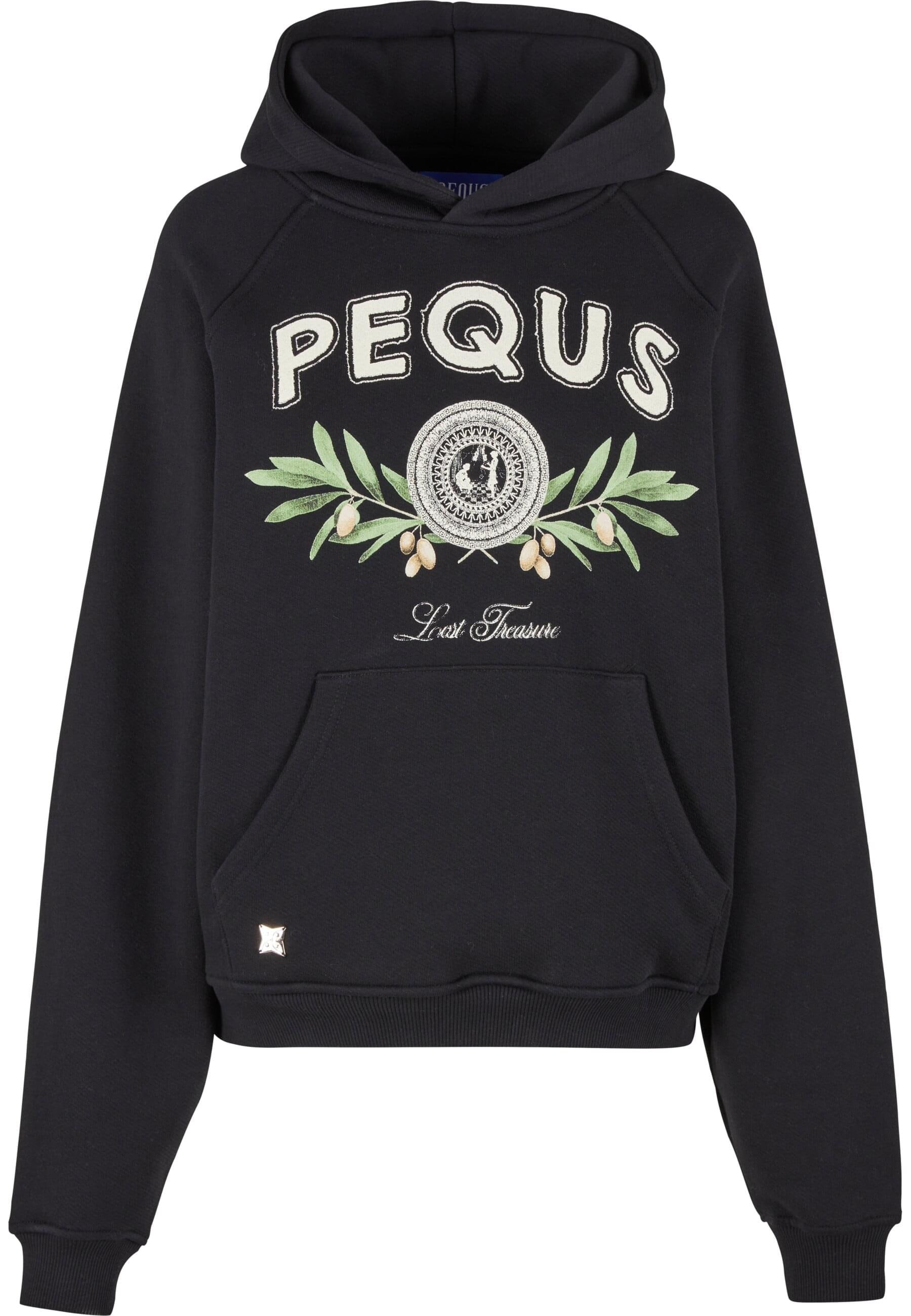 PEQUS Kapuzensweatshirt "PEQUS PEQUS Olive Coin Relic Hoodie" 1 Stk. tlg. günstig online kaufen