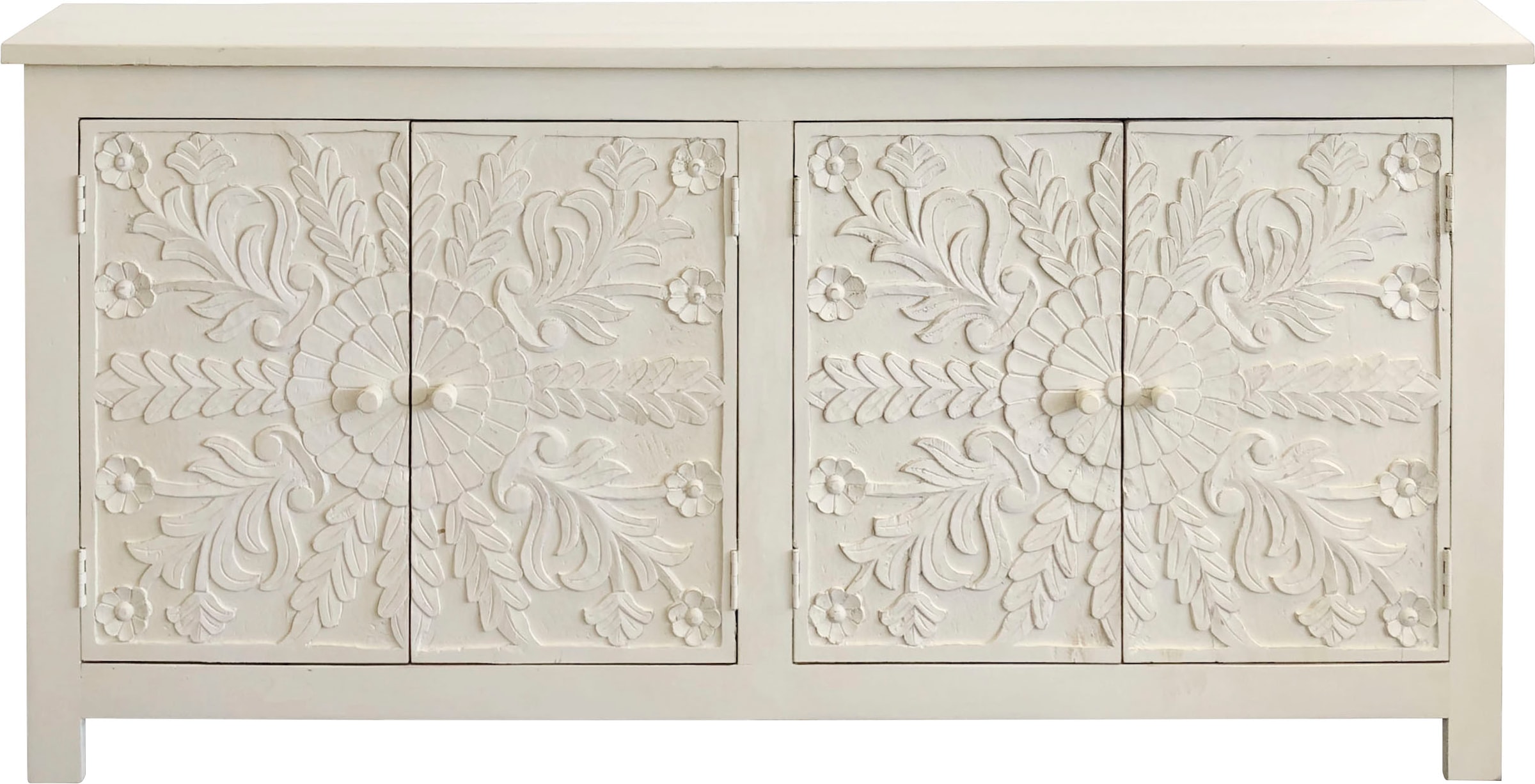OTTO home Sideboard "Fenris" Kommode aus massiven Mangoholz, Breite 175 cm