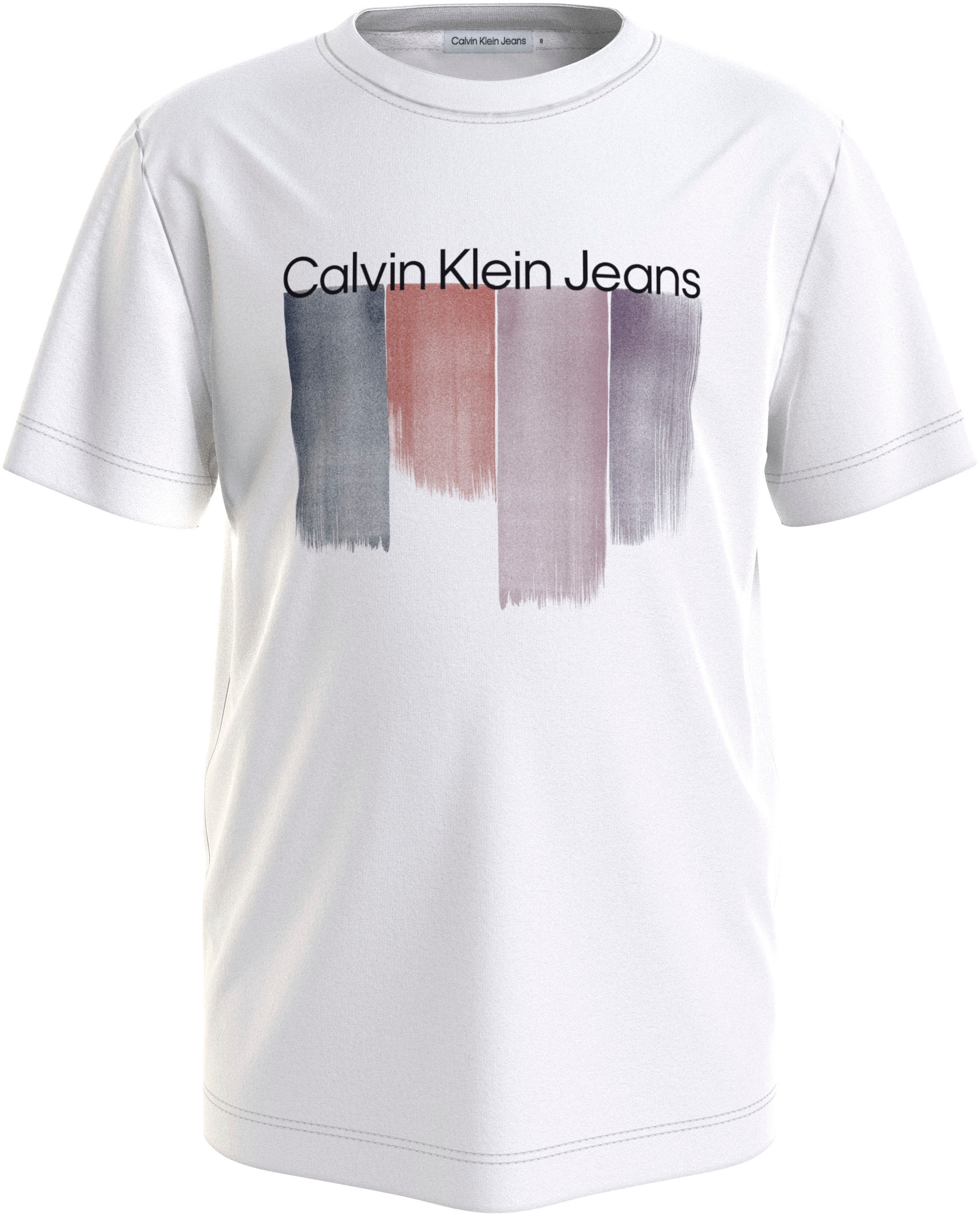 Calvin »PLACED BAUR Black Jeans BRUSHSTROKES Klein T-Shirt Friday | T-SHIRT«