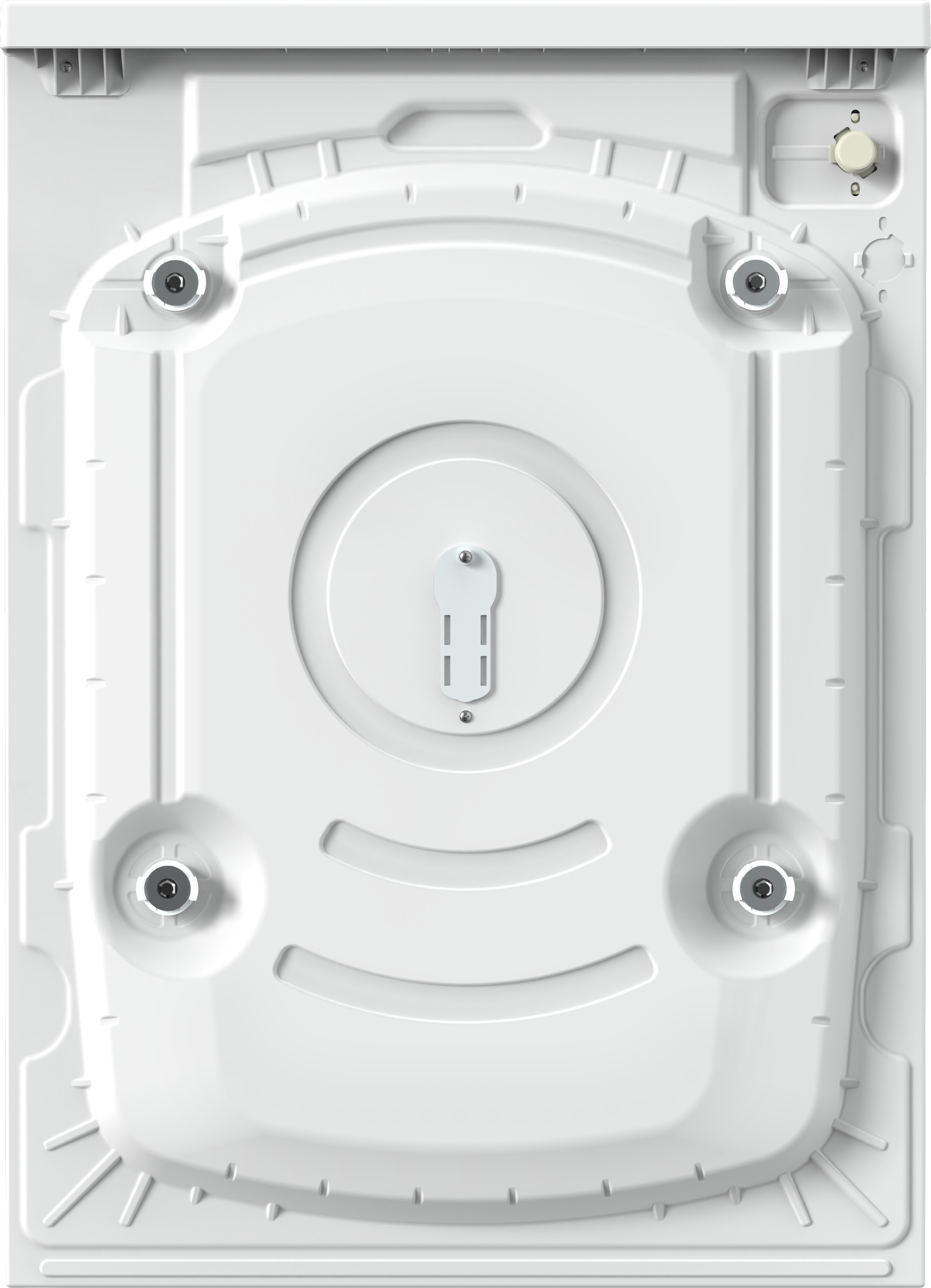 Sharp Waschmaschine Mid Class »ES-WNFB214CWDA-DE«, 12 kg, 1400 U/min, 12kg / +WIFI / A-20% / black Doorring+knob/Steam/White