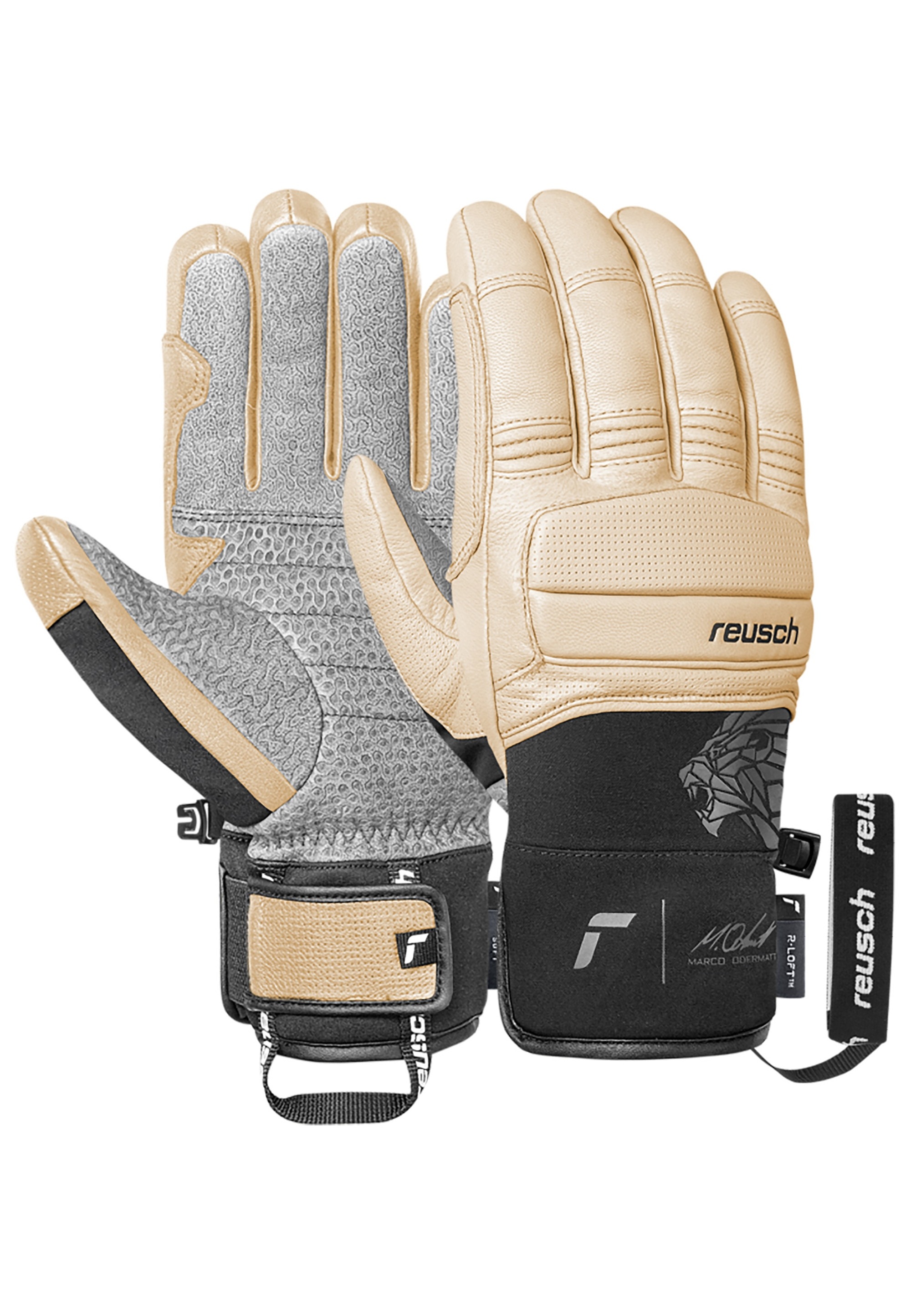 Reusch Skihandschuhe "Marco Odermatt" mit winddichter, atmungsaktiver Funkt günstig online kaufen