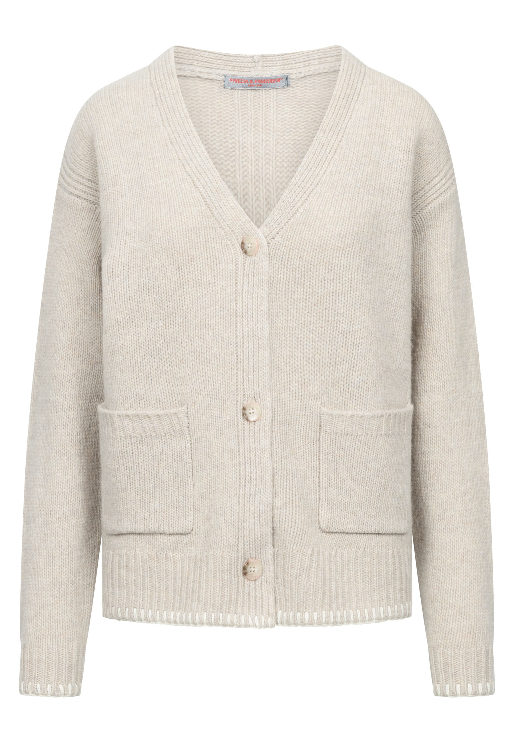 Frieda & Freddies Strickfleecejacke »Cardigan«