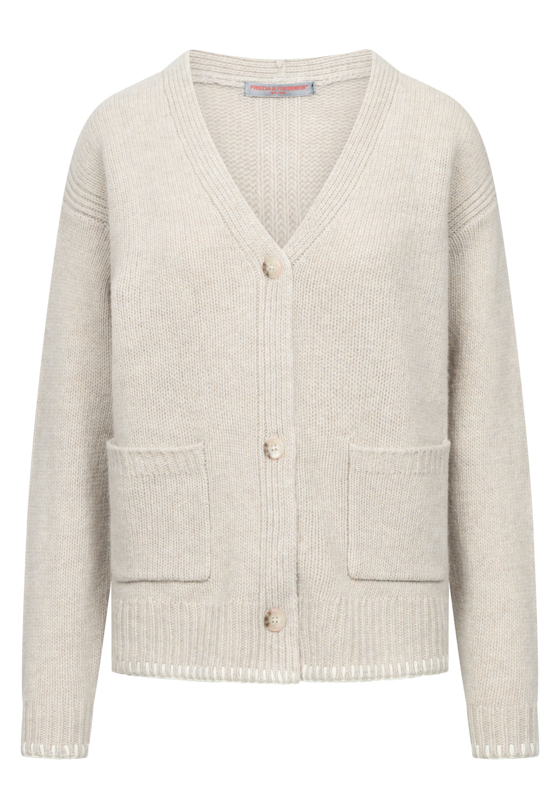 Thumbnail - Frieda & Freddies Strickfleecejacke "Cardigan"