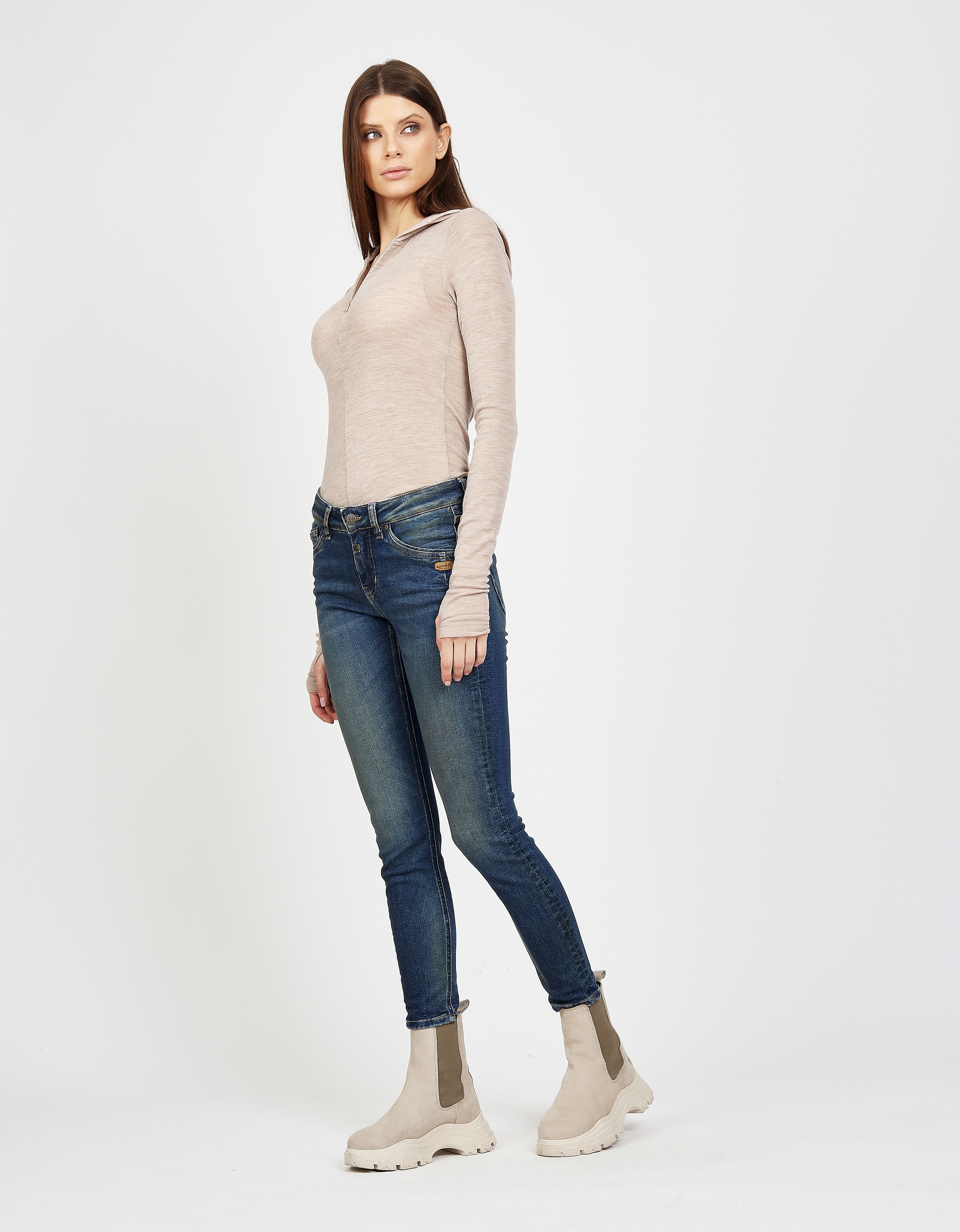 GANG Skinny-fit-Jeans "GANG Jeans Skinny fit 94LAYLA" günstig online kaufen
