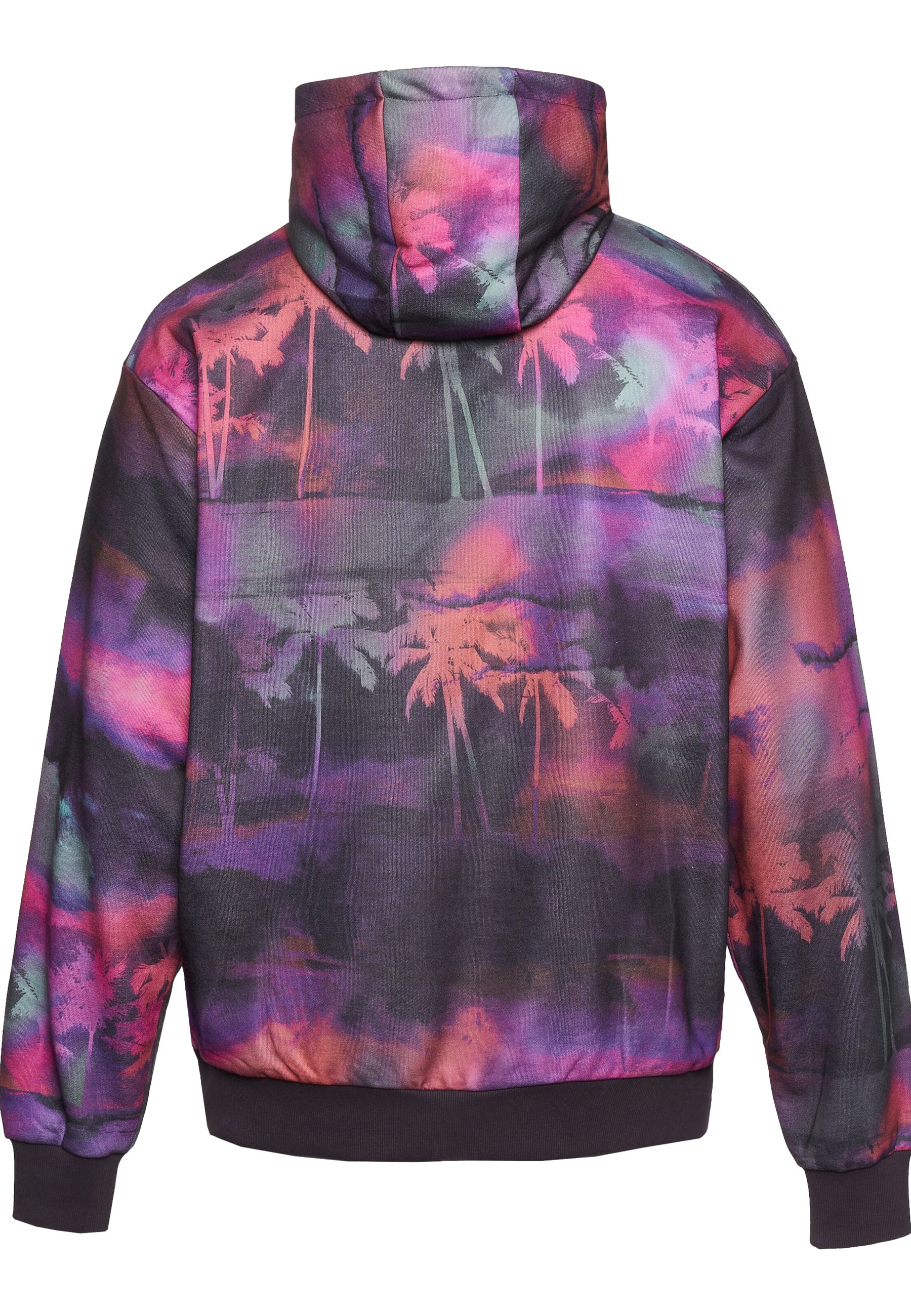 Just Rhyse Kapuzenpullover "Just Rhyse Just Rhyse Tropical Ilussion Hoody" günstig online kaufen