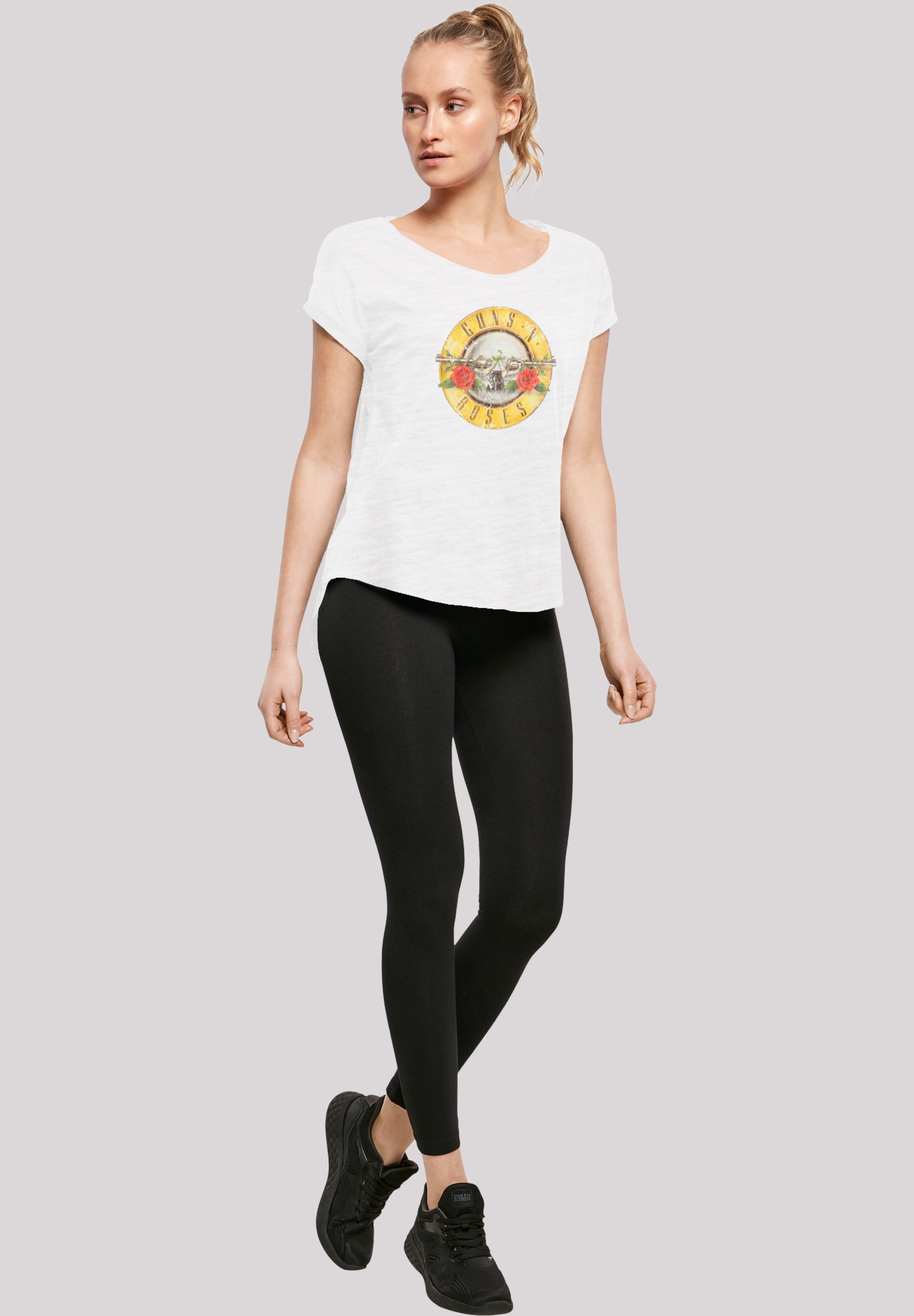 F4NT4STIC T-Shirt »Guns 'n' Roses Vintage Logo Rock Music Band«, Premium Qualität