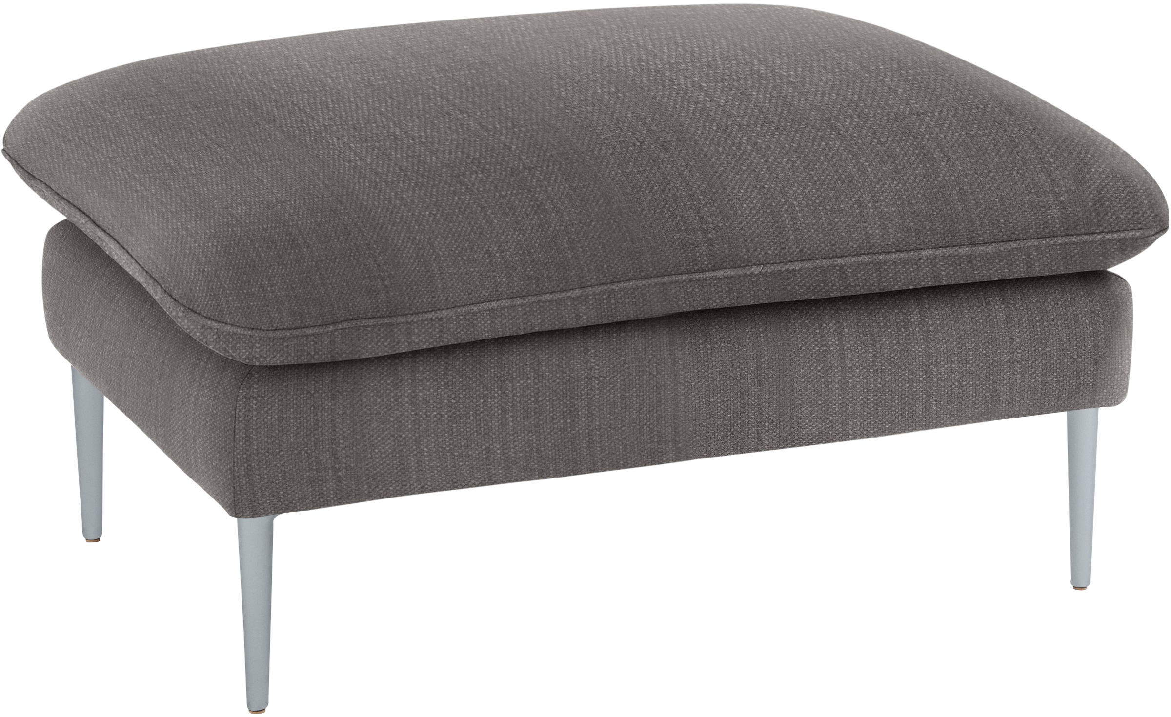 W.SCHILLIG Hocker "enjoy&MORE", Füße silber matt, Breite 106 cm günstig online kaufen