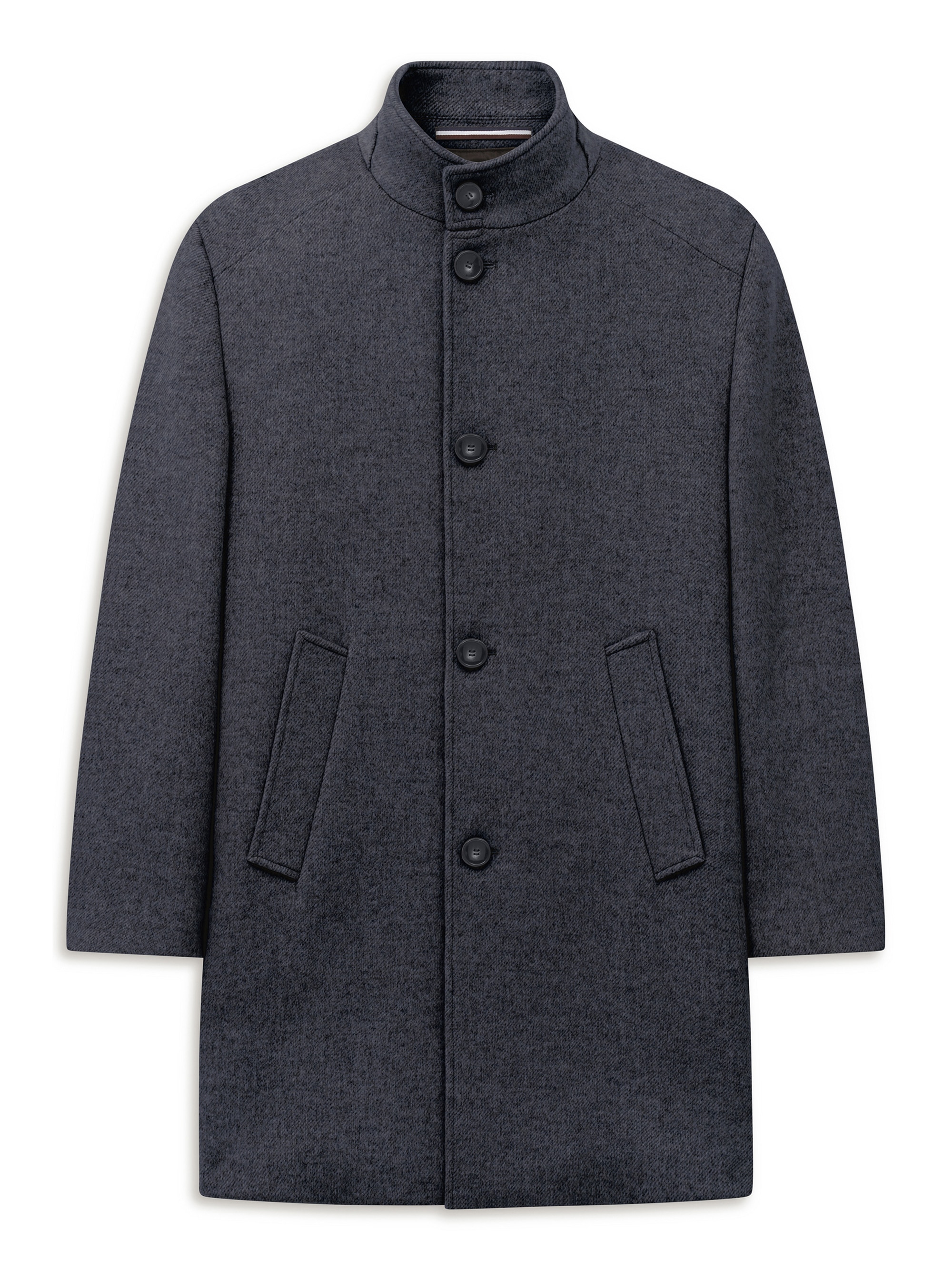 bugatti Kurzmantel »Modern Fit« Modern Fit Wollmix Stehkragen Dynamic Series