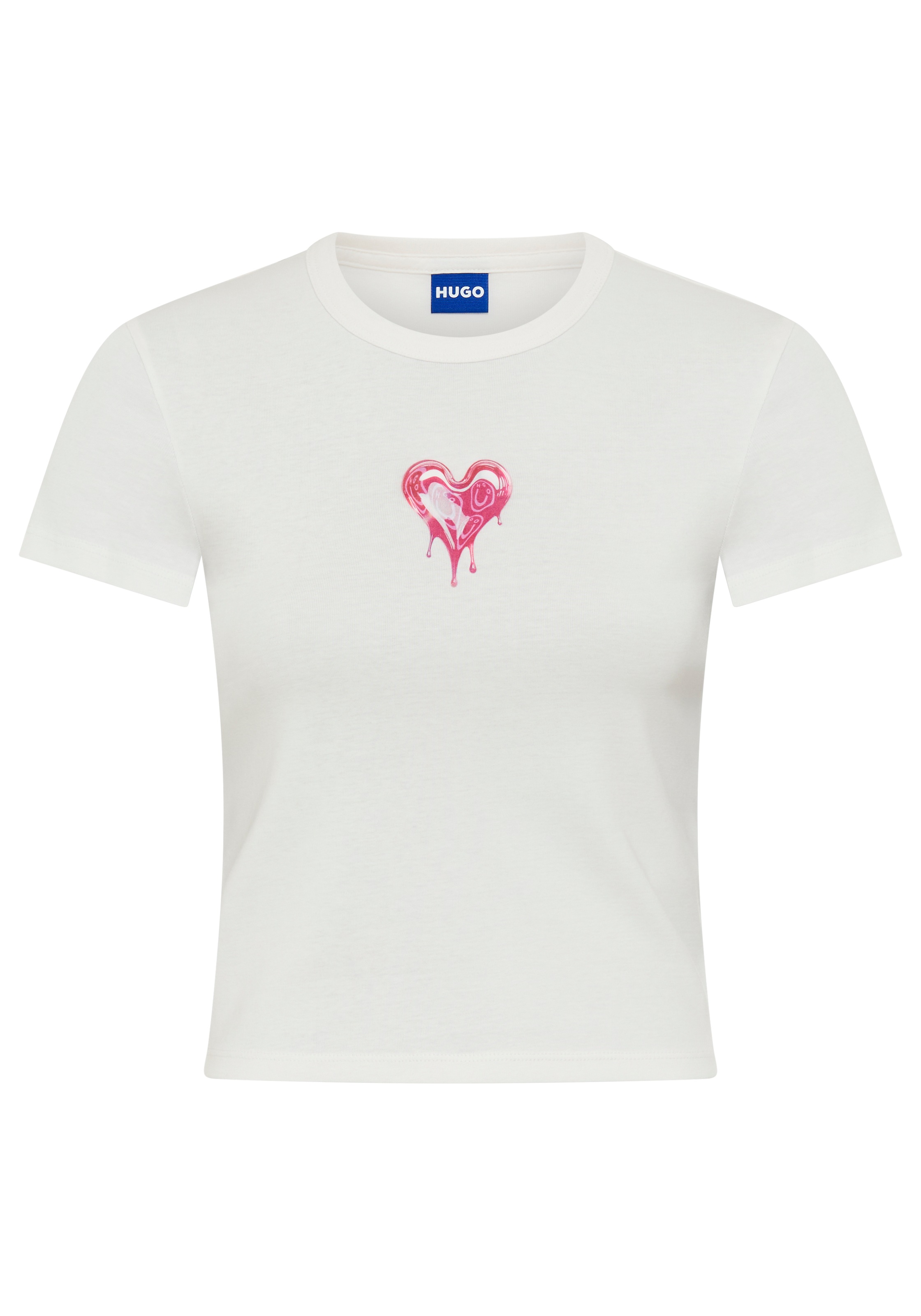 HUGO Blue T-Shirt »Dever« im Slim Fit, Rundhals