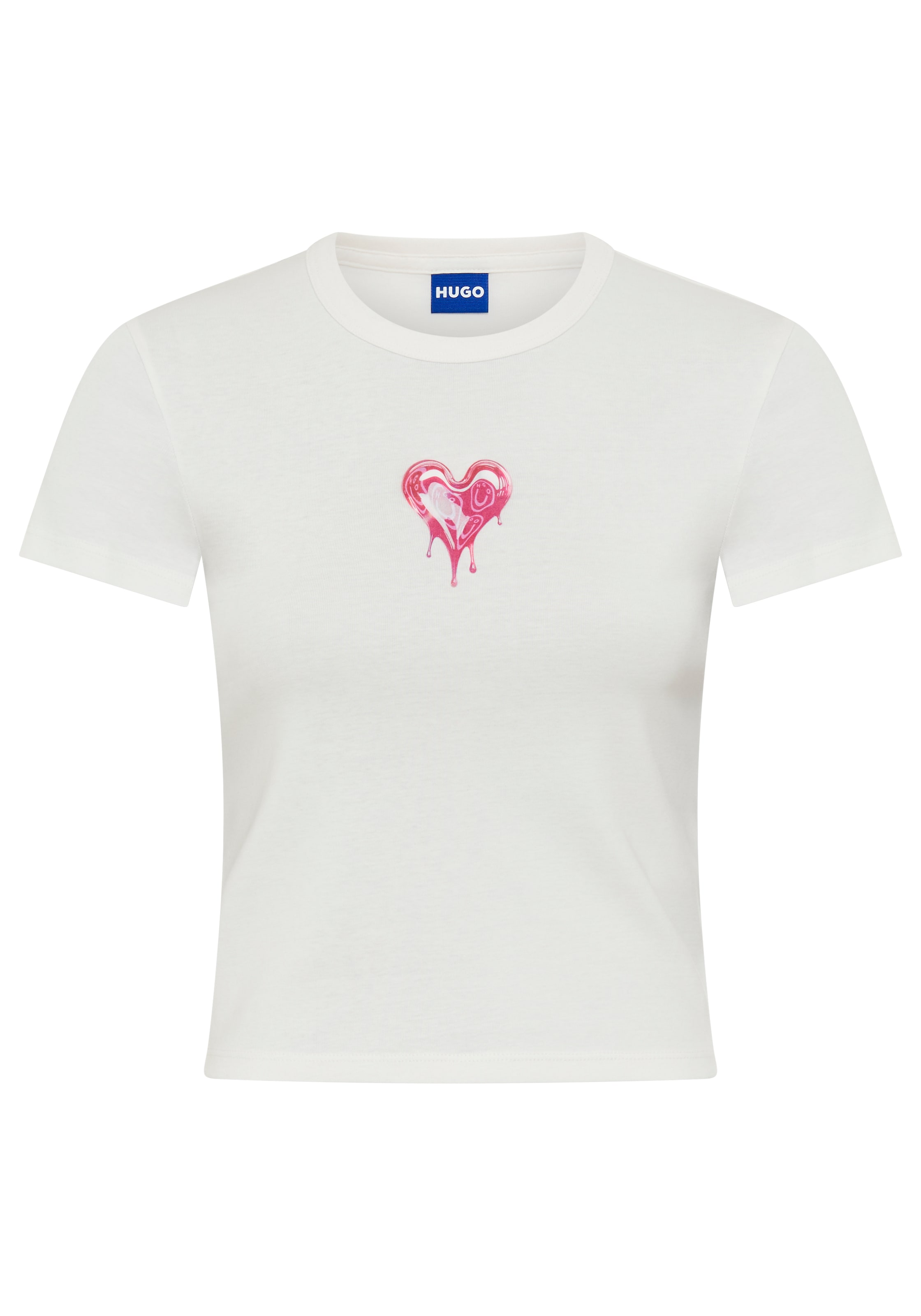 HUGO Blue T-Shirt "Dever" im Slim Fit, Rundhals günstig online kaufen