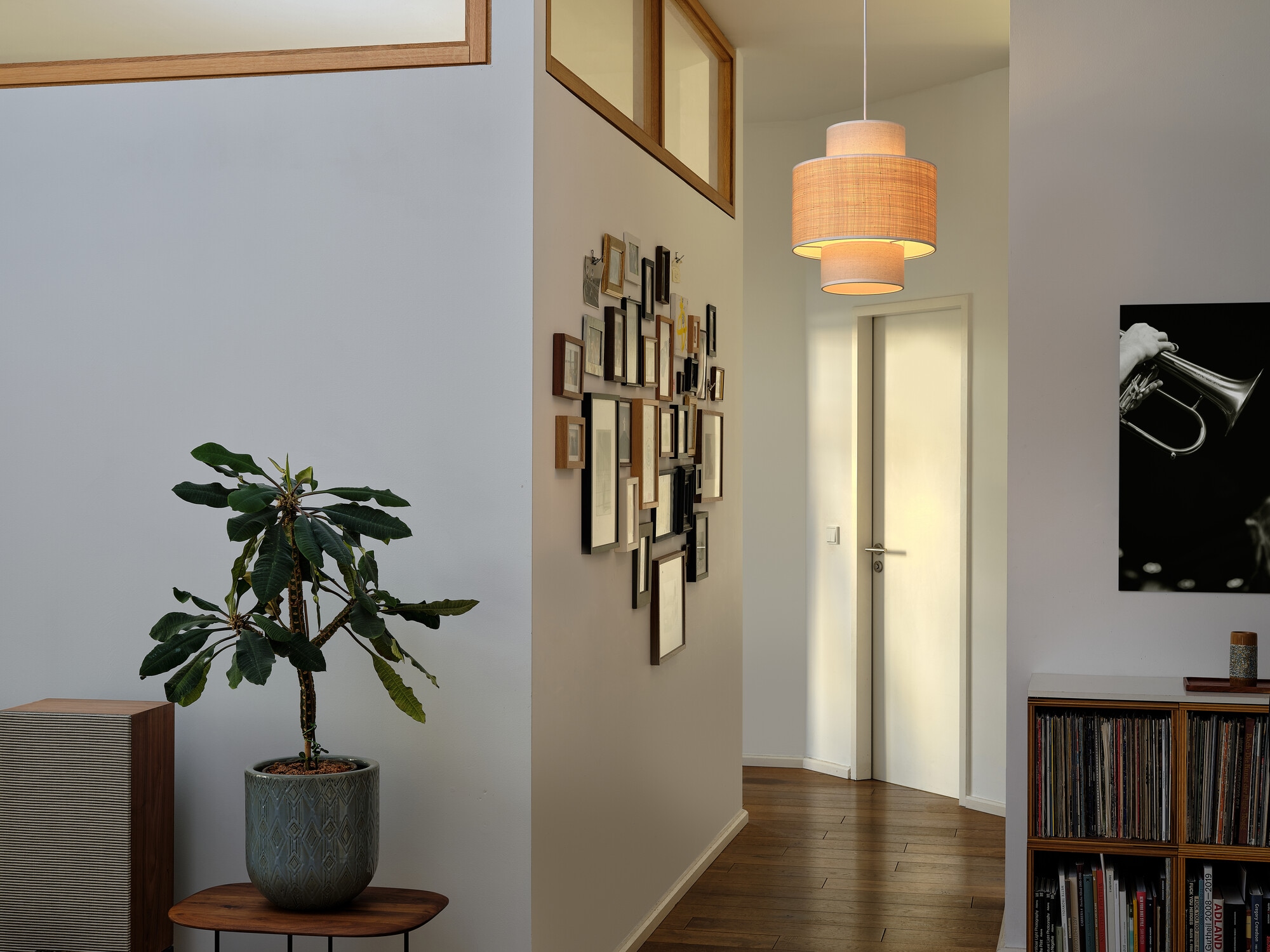 Osram Pendelleuchte »Decor Wrap« E27 1 Stk. Fassung E27, Bast und Leinen und Stahl