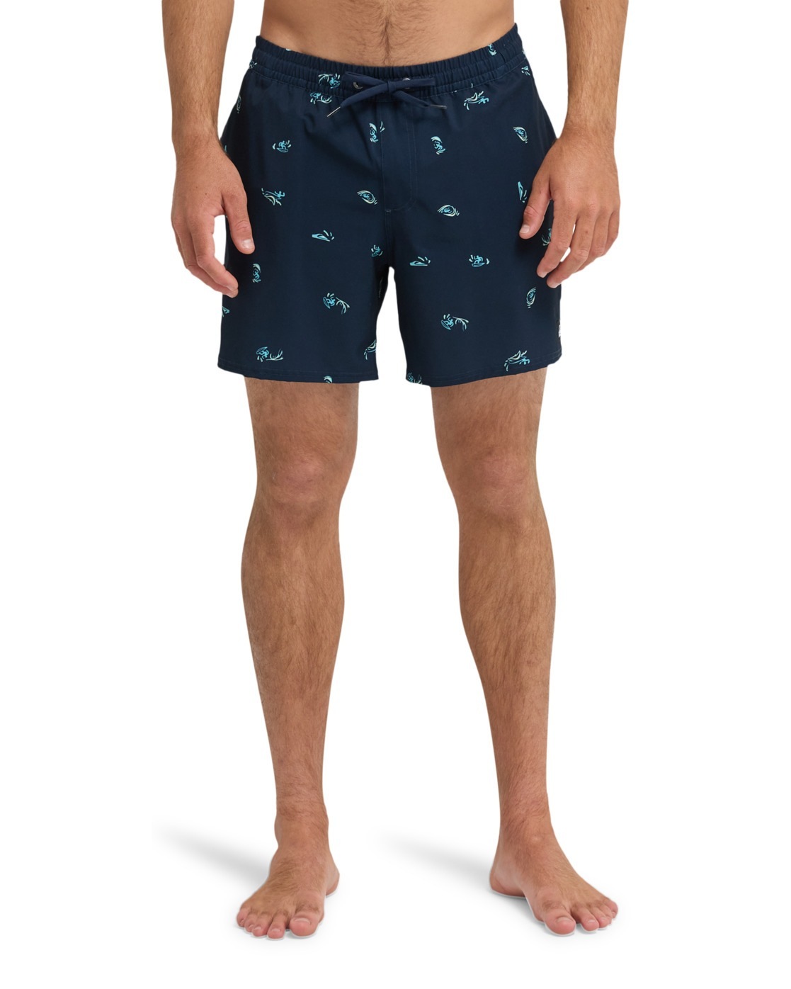 Quiksilver Short De Bain Stretch Printed Volley 16´´ Dark Navy Spaced Out XL Homme