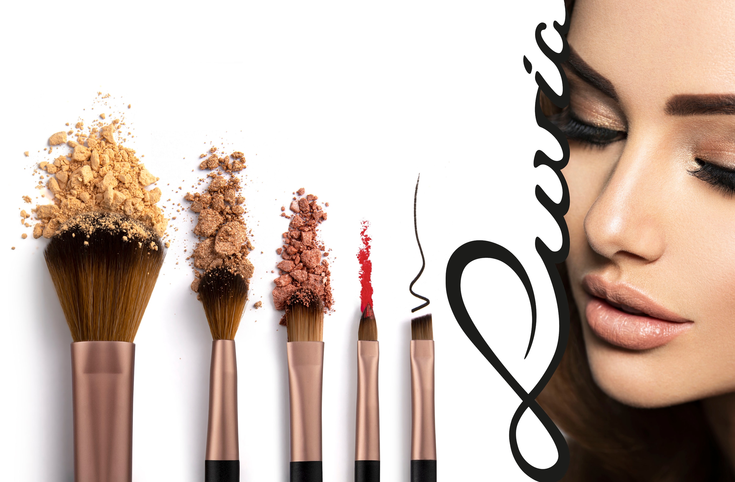 kaufen | (5 »Travel Cosmetics tlg.) BAUR Tube«, Kosmetikpinsel-Set Luvia online