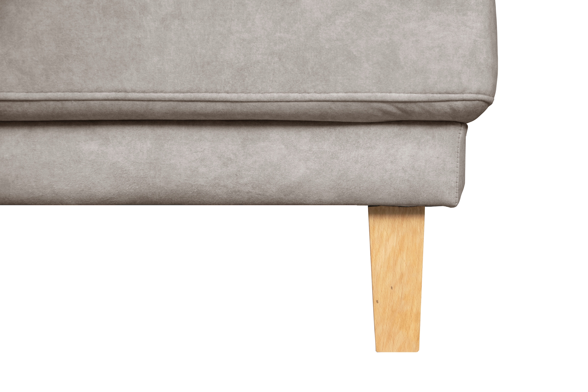 Home affaire Wohnlandschaft »TRIPLO U-Form wahlweise mit Schlaffunktion, B/T/H: 310/192/90 cm«, Schlafsofa, auch mit Bettkasten, Steppung im Rückenkissen