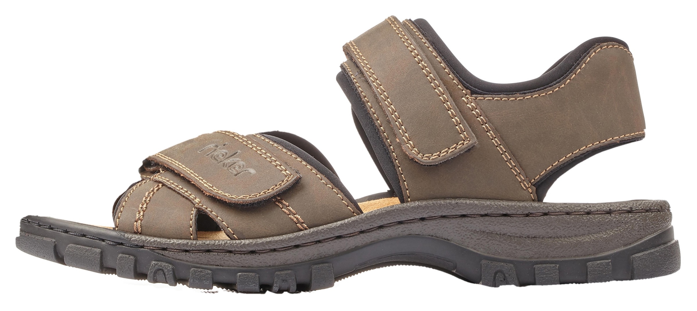 Rieker Riemchensandale, Sommerschuh, Klettschuh, Outdoorschuh, mit Klettriemchen