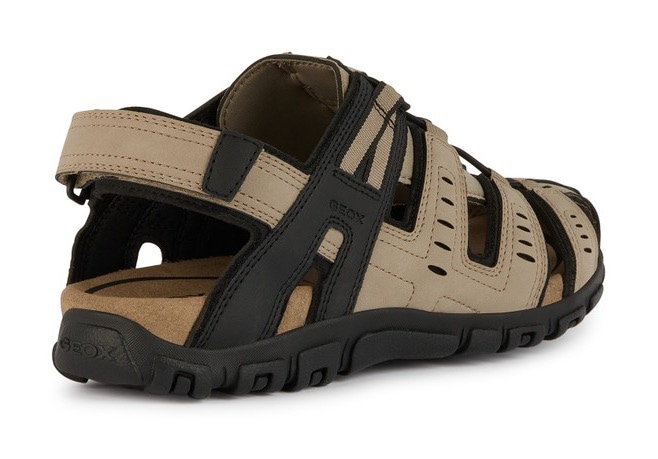 Geox Sandale "UOMO SANDAL STRADA C", Sommerschuh, Klettschuh, Outdoorsandal günstig online kaufen