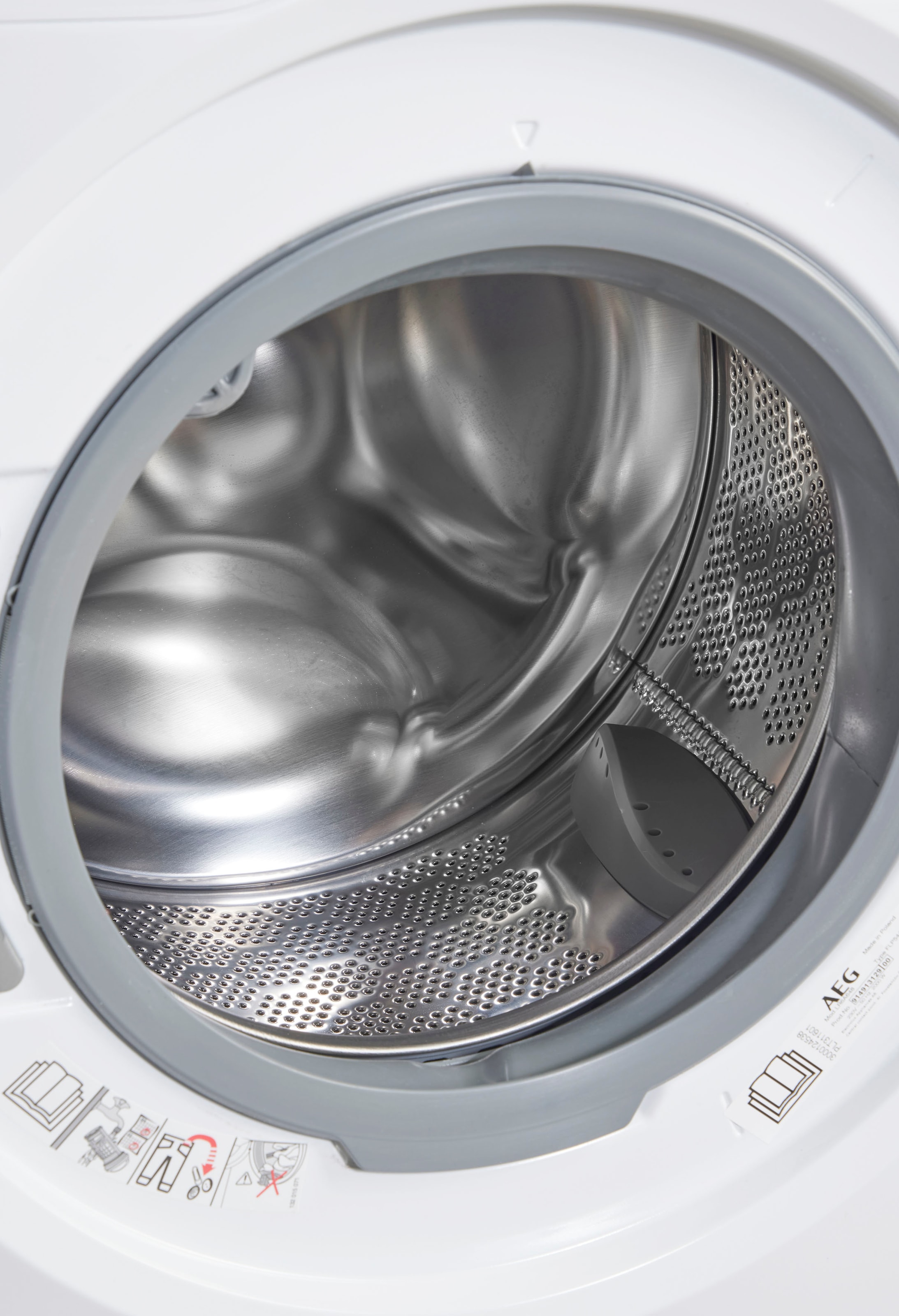 AEG Waschmaschine 6000 »LR6A648«, 8 kg, 1400 U/min, ProSense® Mengenautomatik​ - spart bis 40% Zeit, Wasser und Energie