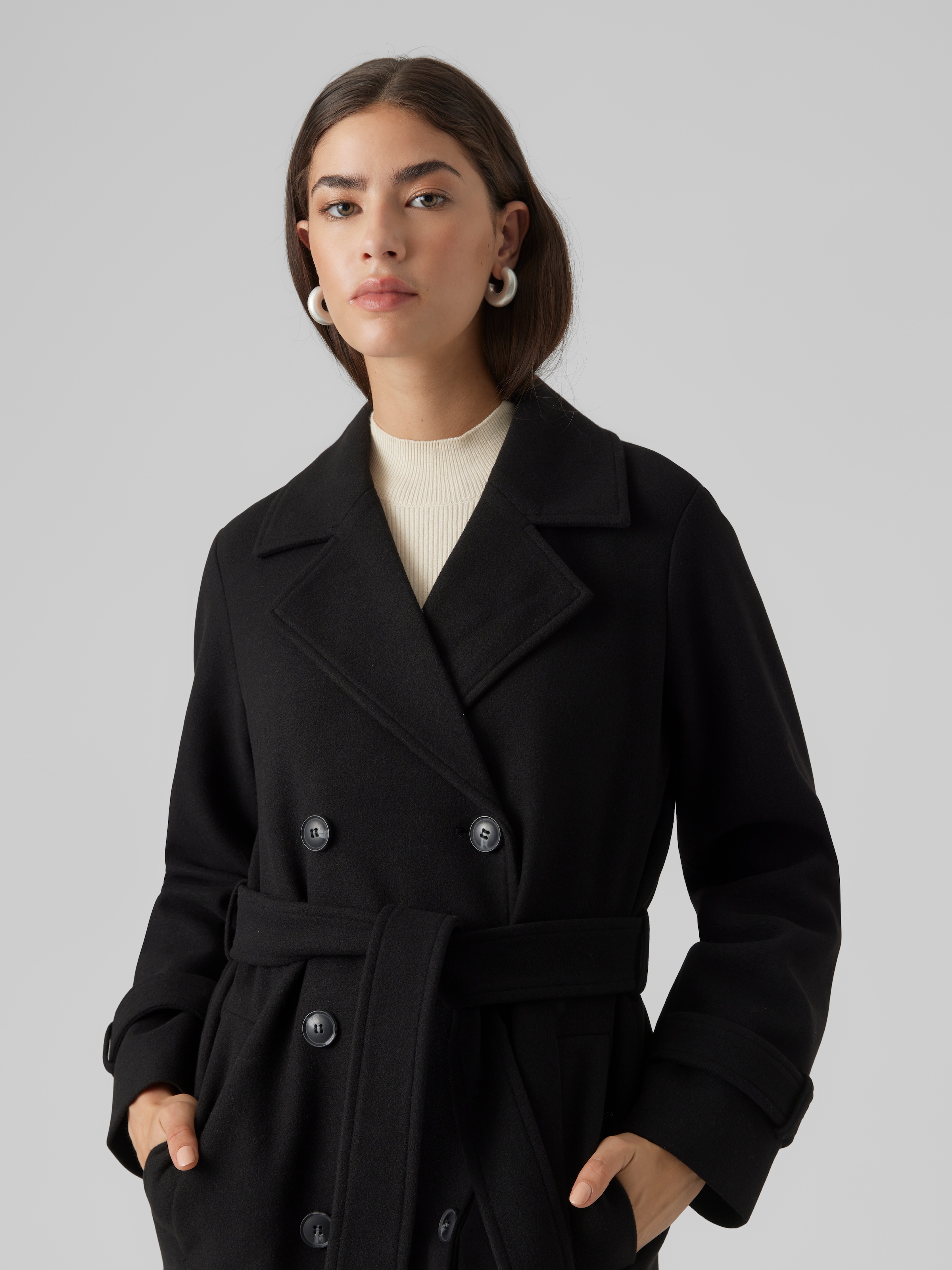 Vero Moda Trenchcoat "VMFORTUNEVEGA LONG TRENCHCOAT GA NOOS" günstig online kaufen