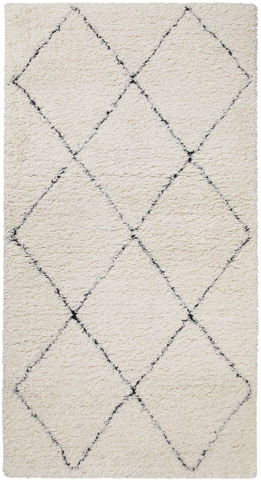 Wecon home Hochflor-Teppich »STUDIO two«, rechteckig, 35 mm Höhe, weicher und kuscheliger Flor, Wohnzimmer, Schlafzimmer, im Berber-Stil