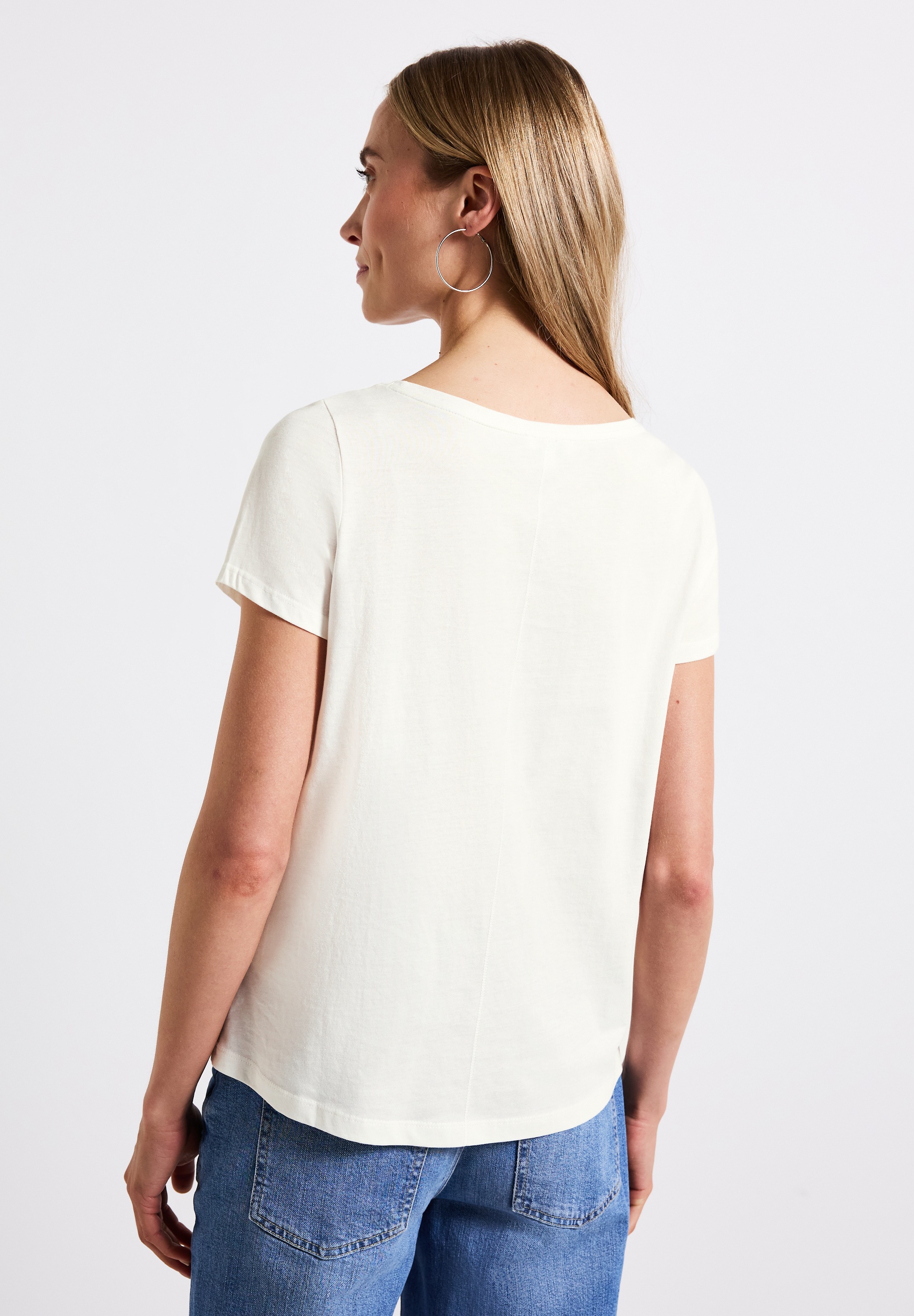 STREET ONE T-Shirt farbig günstig online kaufen