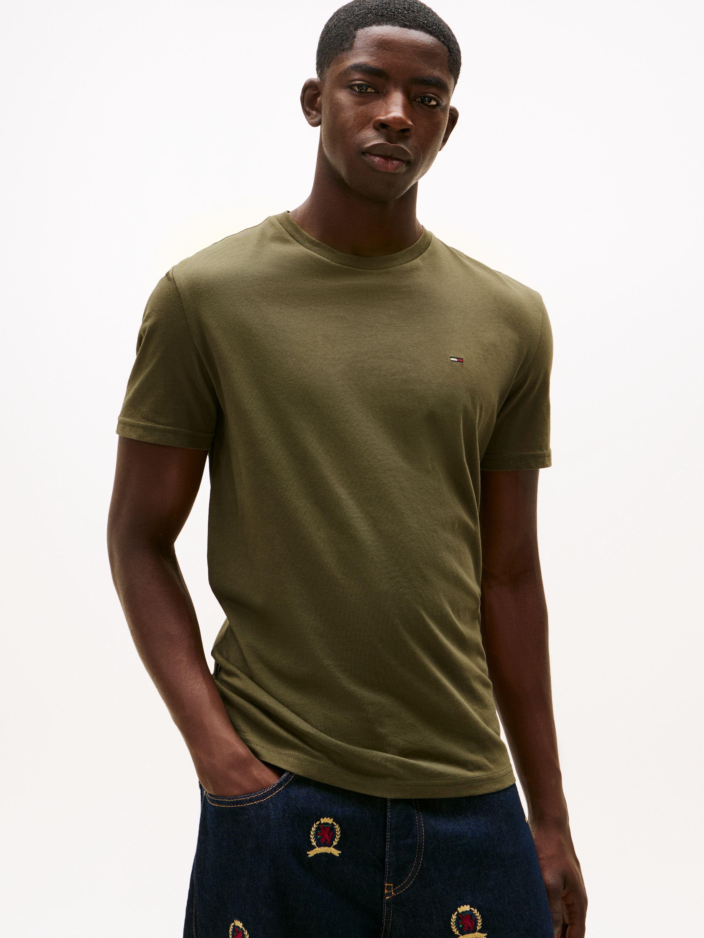 Tommy Jeans »TJM EXTRA SLIM 3 PACK« Packung, 3 Mit Rundhalsausschnitt