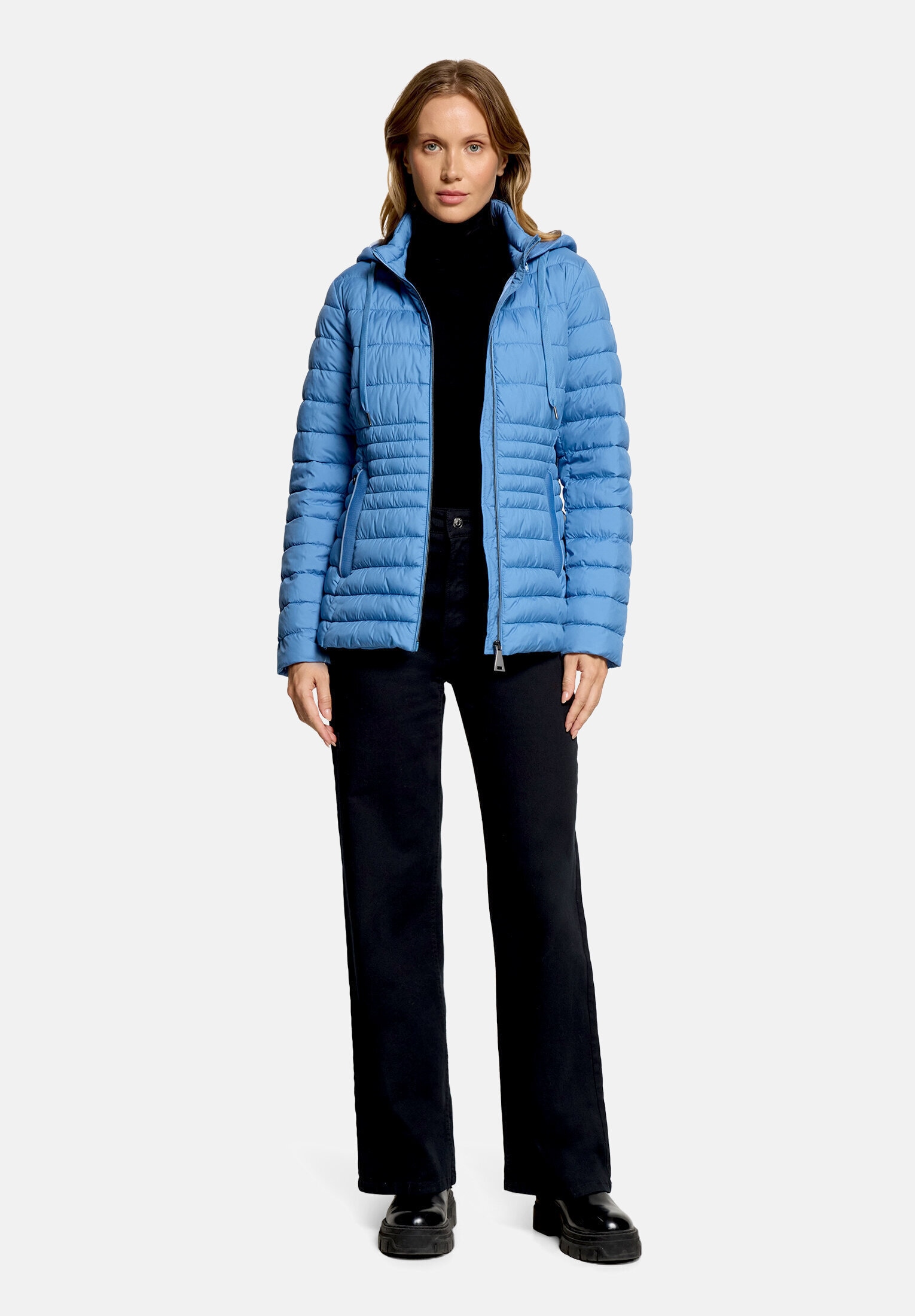 Betty Barclay Steppjacke "Damen mit abnehmbarer Kapuze" mit Kapuze