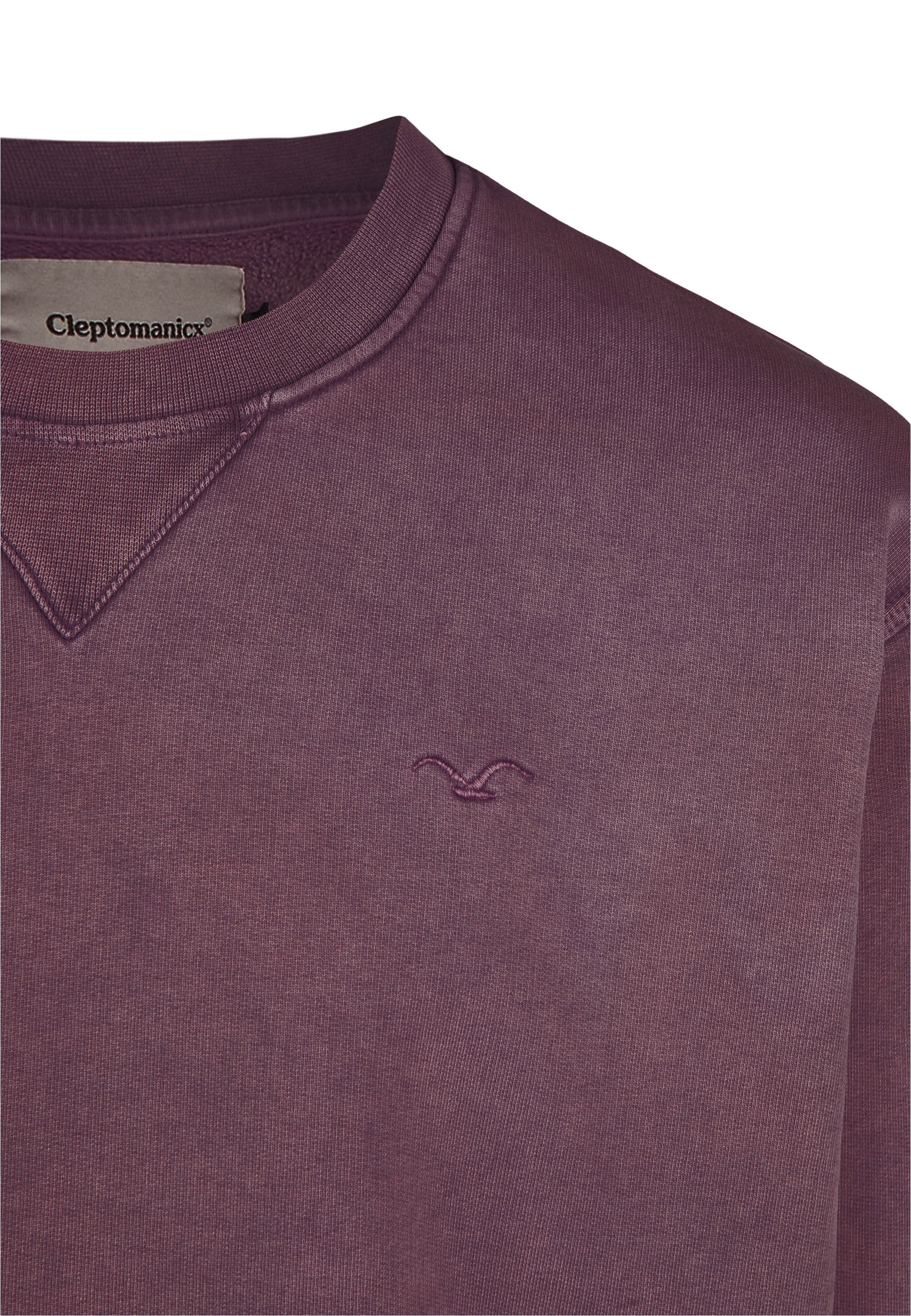 Cleptomanicx Sweatshirt »Ligull Washed«, im lockeren Schnitt