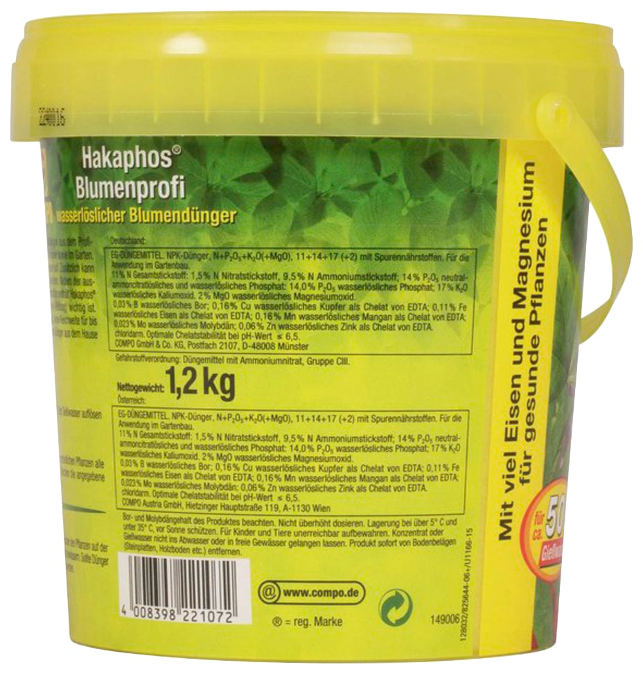 Compo Blumendünger »Hakaphos® Blumenprofi«, 1,20 kg, 1,2 kg