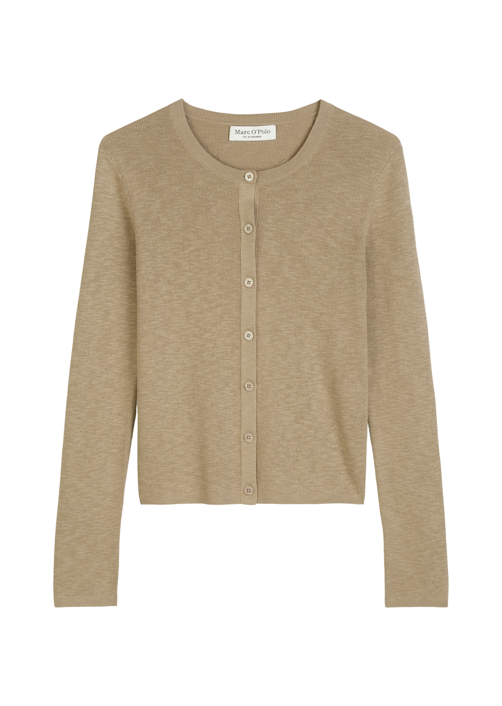 Marc O'Polo Cardigan »aus Baumwoll-Leinen-Slub-Garn«
