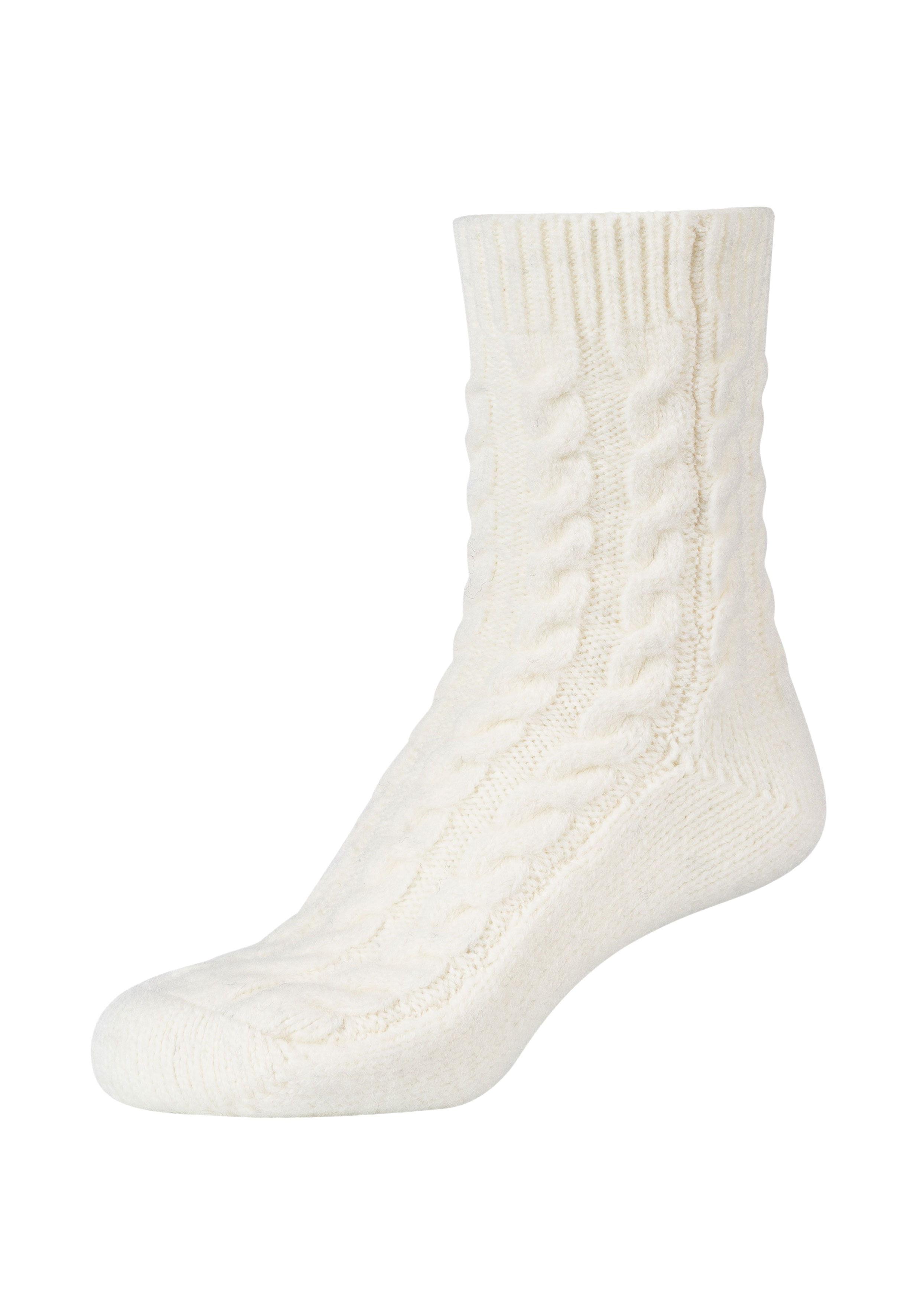 Thumbnail - Camano Socken "warm & cozy" 2 Paar tlg. mit Zopfmuster, Rippenbündchen