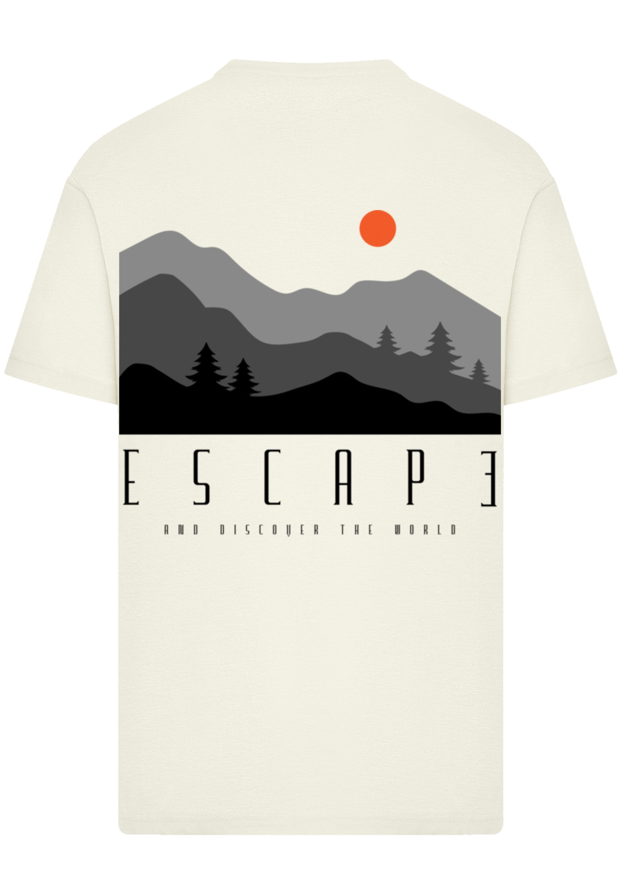 F4NT4STIC T-Shirt »Escape Discover the World Forest Landscape«, Discover the World