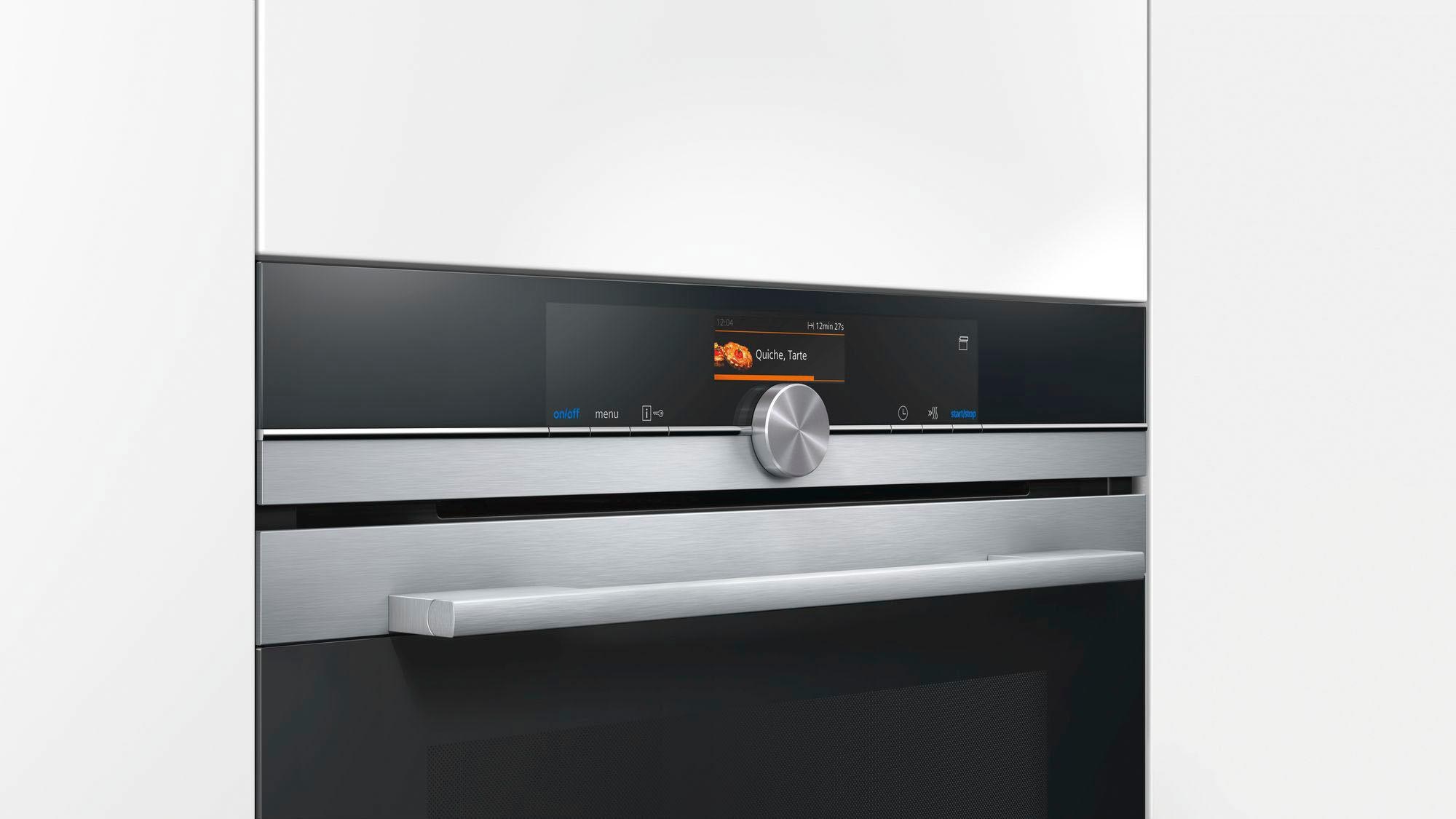 SIEMENS Dampfbackofen »CS636GBS2«, iQ700, CS636GBS2, mit Teleskopauszug nachrüstbar