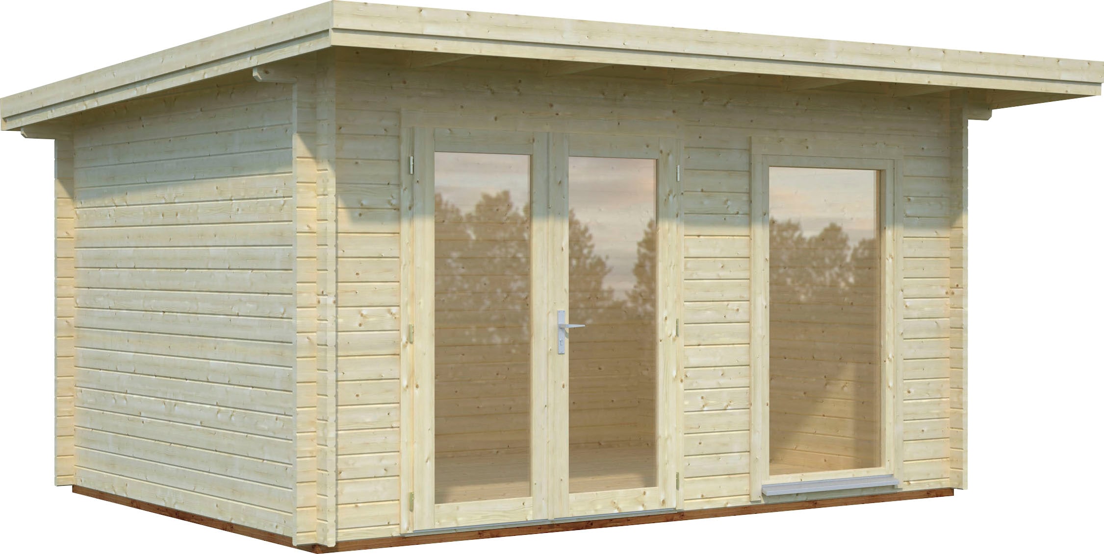 Palmako Gartenhaus "Heidi" 11,7 m², mit Fußboden im Gartenhaus günstig online kaufen