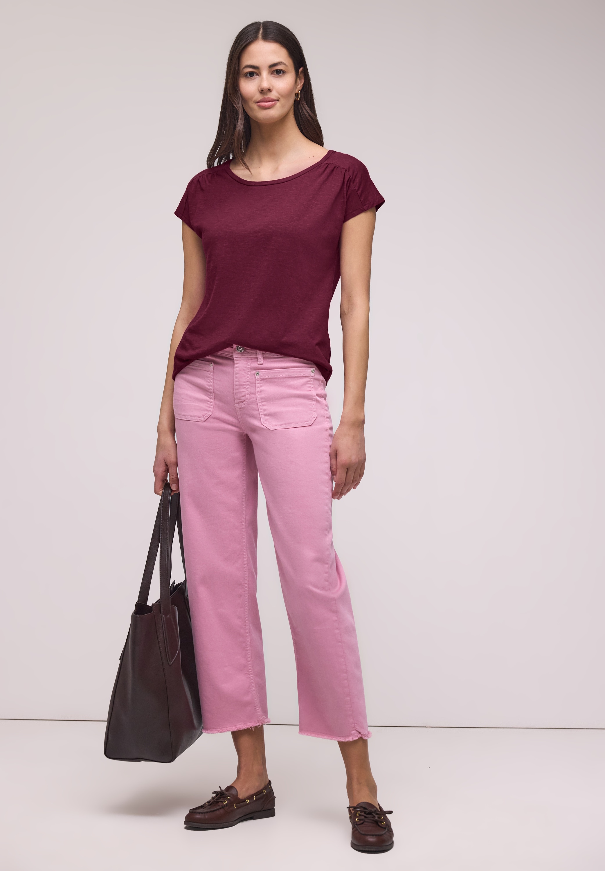 STREET ONE T-Shirt Rundhalsausschnitt