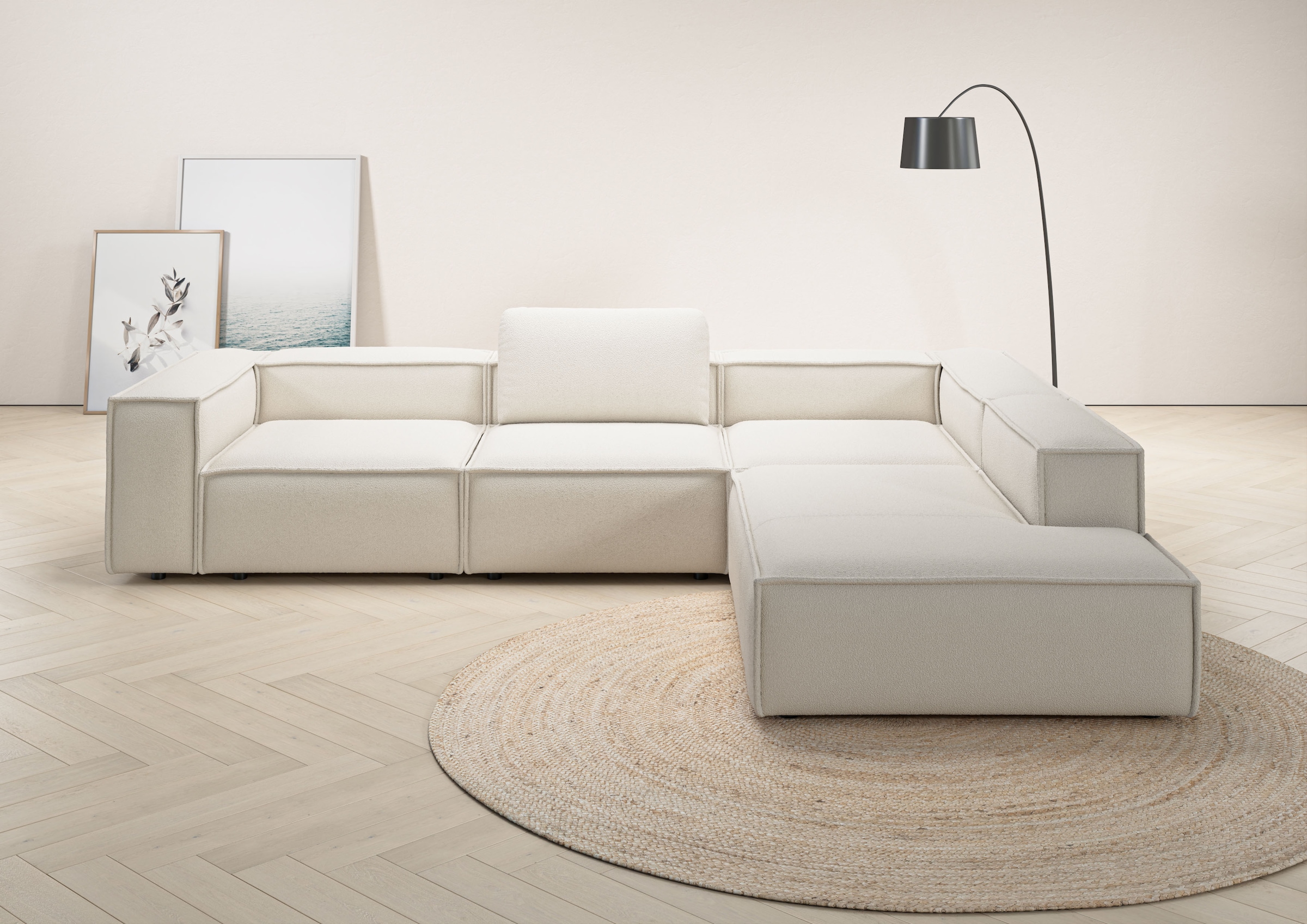 Places of Style Ecksofa "Watertown moderne L-Form", Breite 311 cm günstig online kaufen