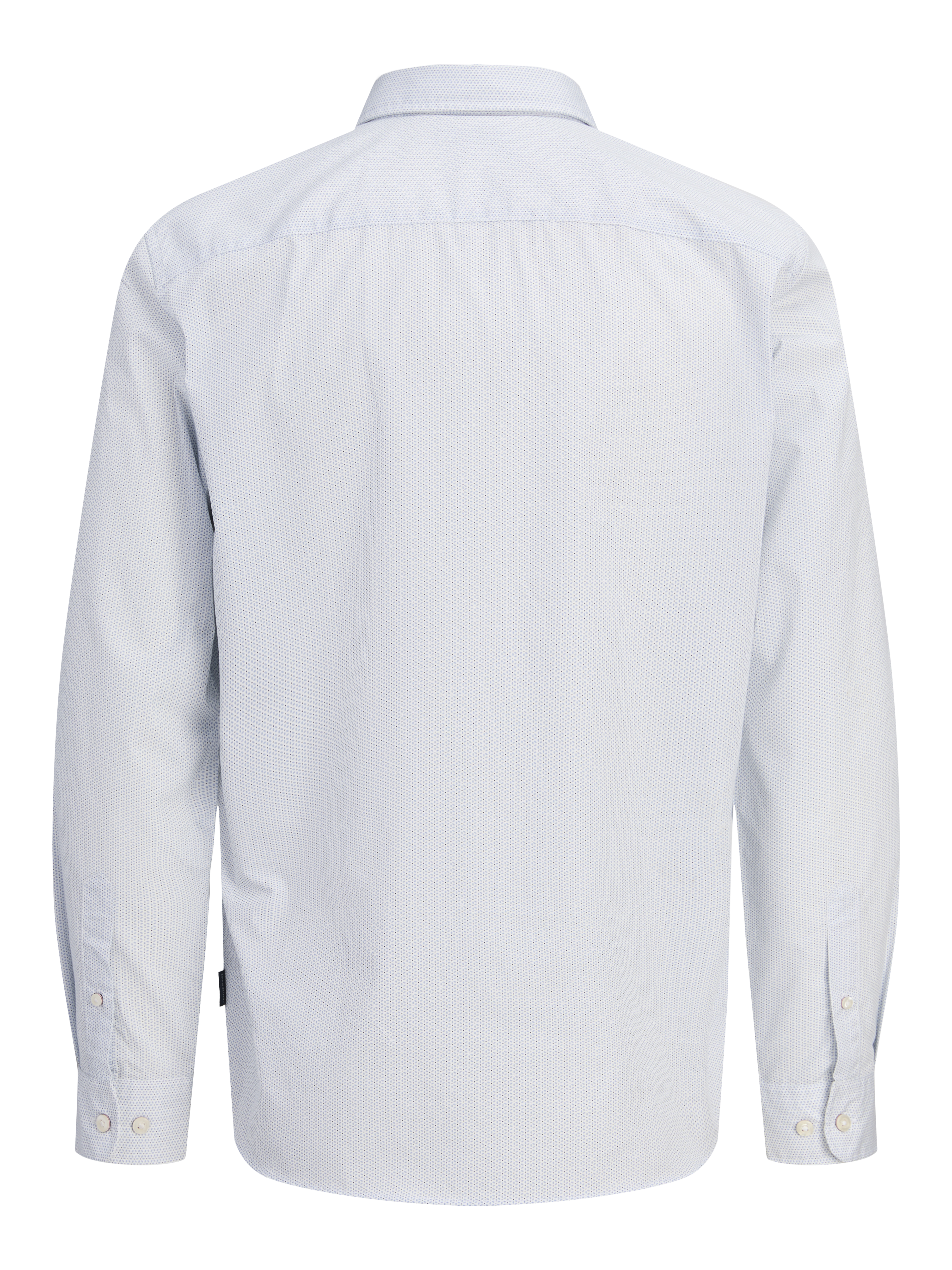 Jack & Jones "JJMATHEO DETAIL PRINT SHIRT L/S" Baumwollmischung, slim fit