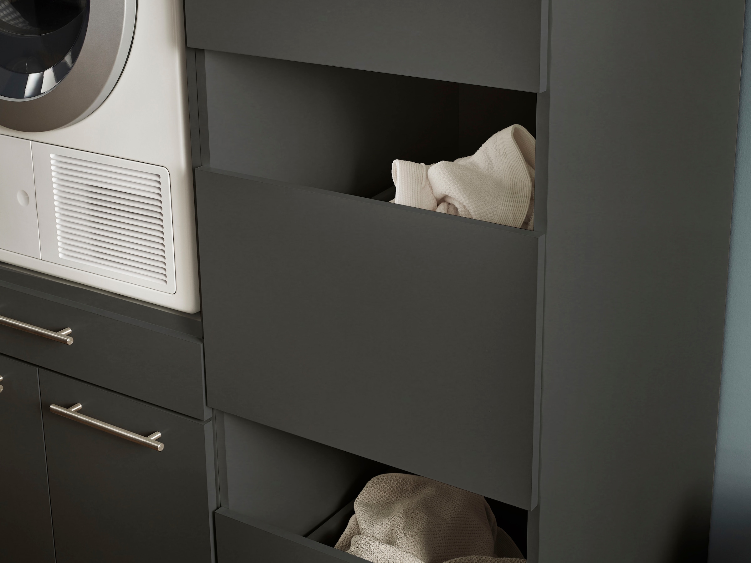 Laundreezy Mehrzweckschrank-Set »Laundreezy, 6-tlg. Mehrzweckschrank-Set B/H/T 168/238/68 cm« 6 Stk. tlg.