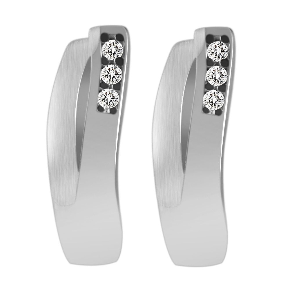 Adelia´s Klappcreolen »Damen Ohrringe – Klappcreole aus 925 Silber« Ideal als Geschenk für besondere Anlässe