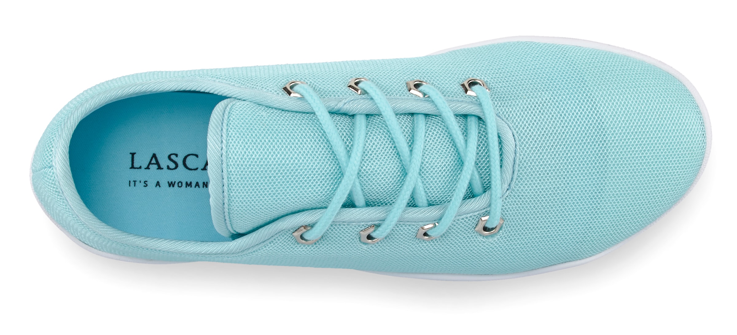 LASCANA Sneaker, mit ultraflache Sohle, superleicht, Schnürhalbschuhe, Unisex VEGAN