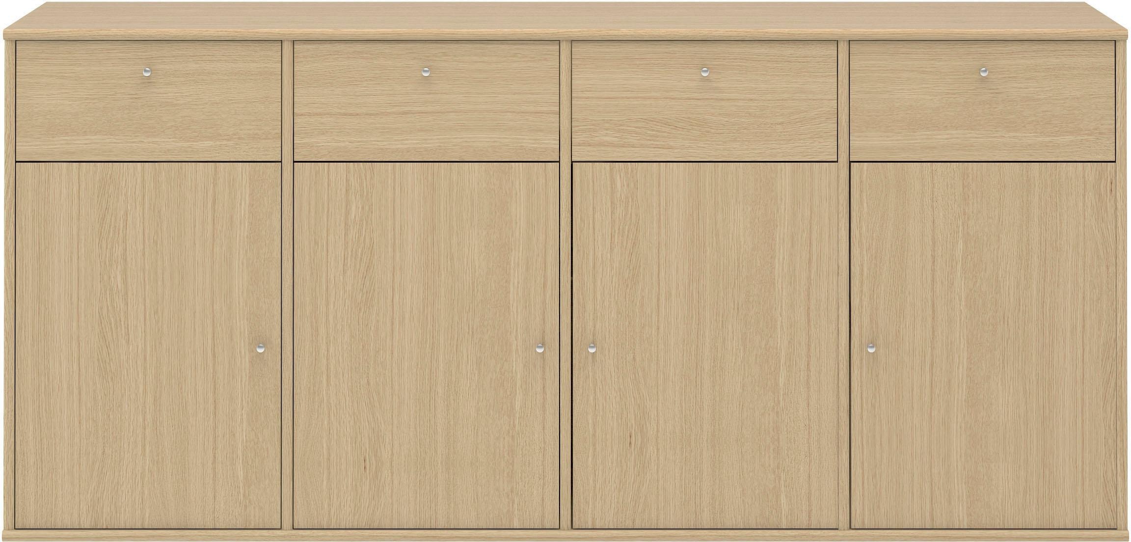 Hammel Furniture Sideboard »Mistral, Hochwertig Schrank, hängend/stehend montierbar«, mit Türen und Schubladen, B: 177 cm, anpassungsbar Designmöbel