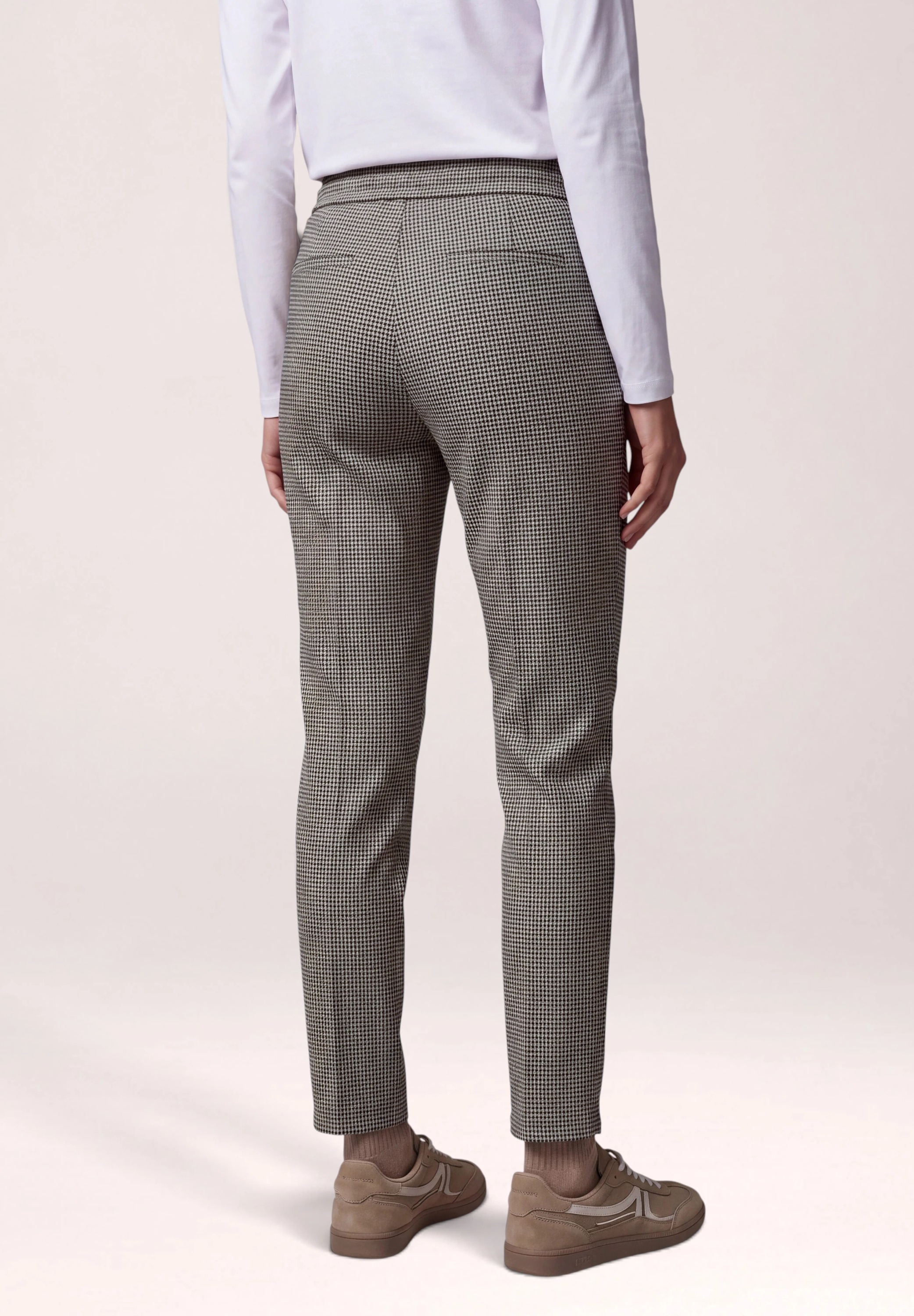 STREET ONE Stoffhose  mit Elastikbund