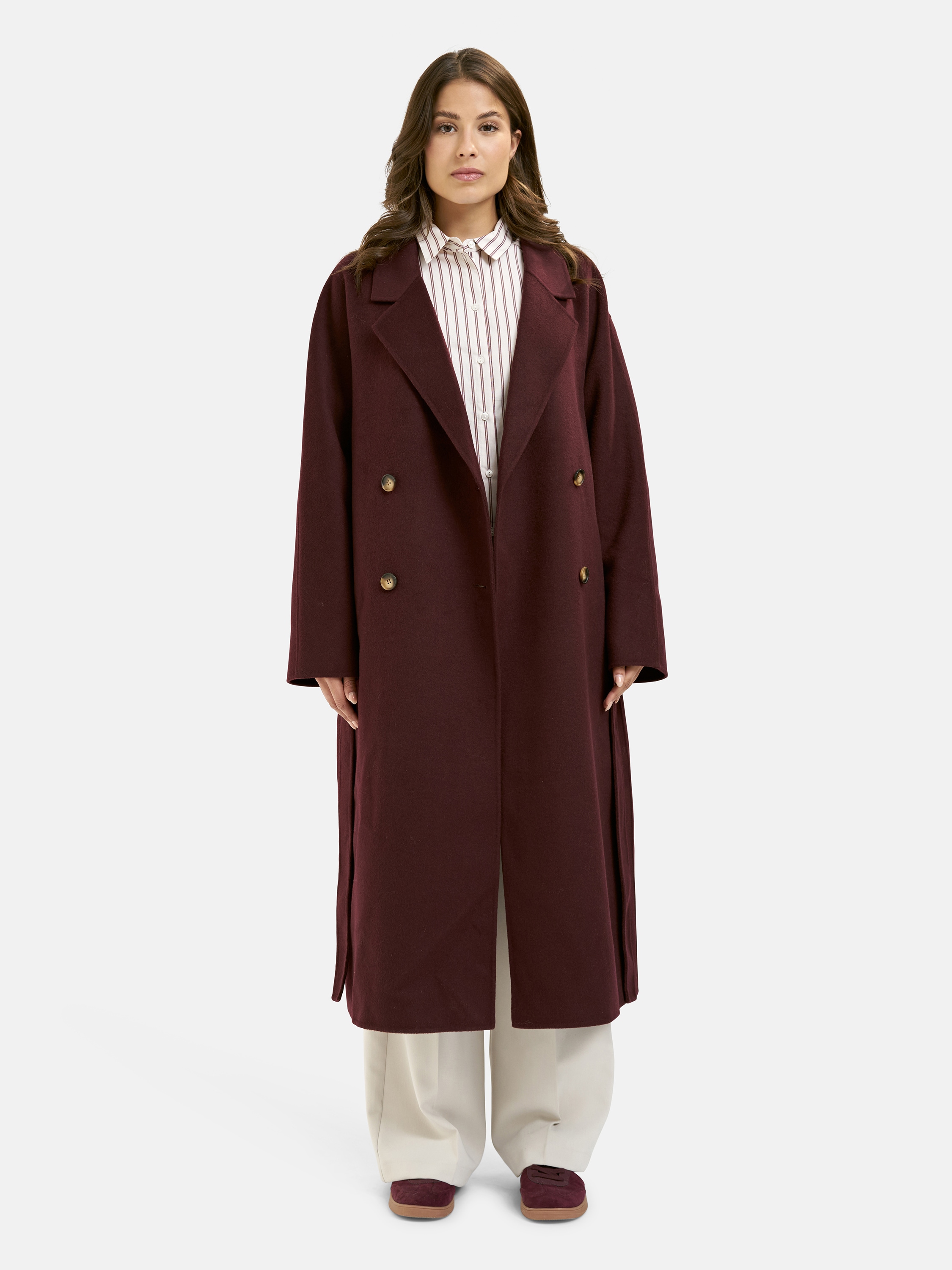 Smith & Soul Langjacke ohne Kapuze mit langem Gehschlitz günstig online kaufen