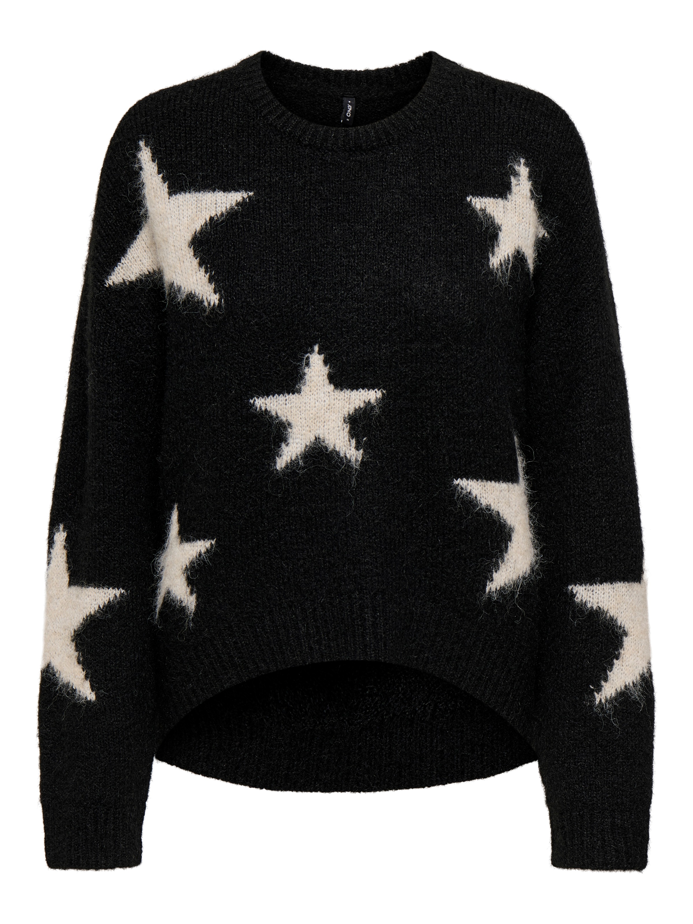 ONLY Strickpullover »ONLAZU LS STAR O-NECK KNT«