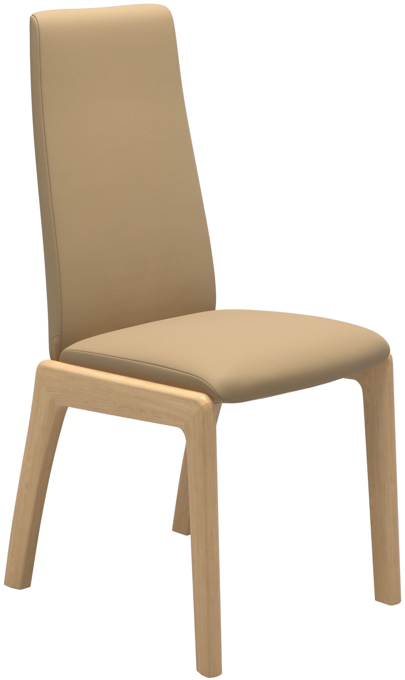 Stressless® Polsterstuhl »Laurel«, Leder PALOMA, High Back, Größe M, mit abgerundeten Beinen in Eiche natur