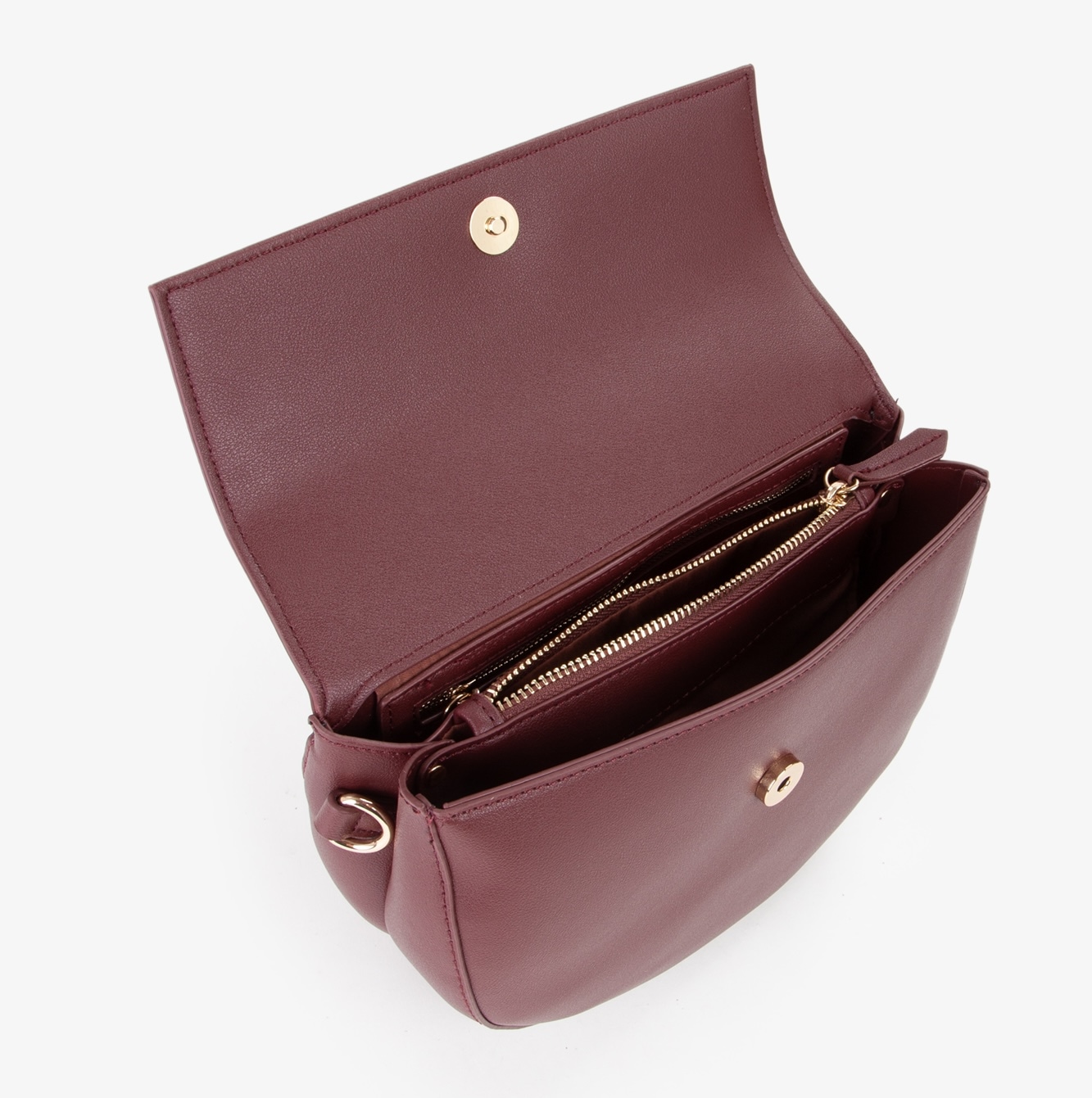 VALENTINO BAGS Umhängetasche »BIGS«, Handtasche Damen Schultertasche mit goldfarbenen Details