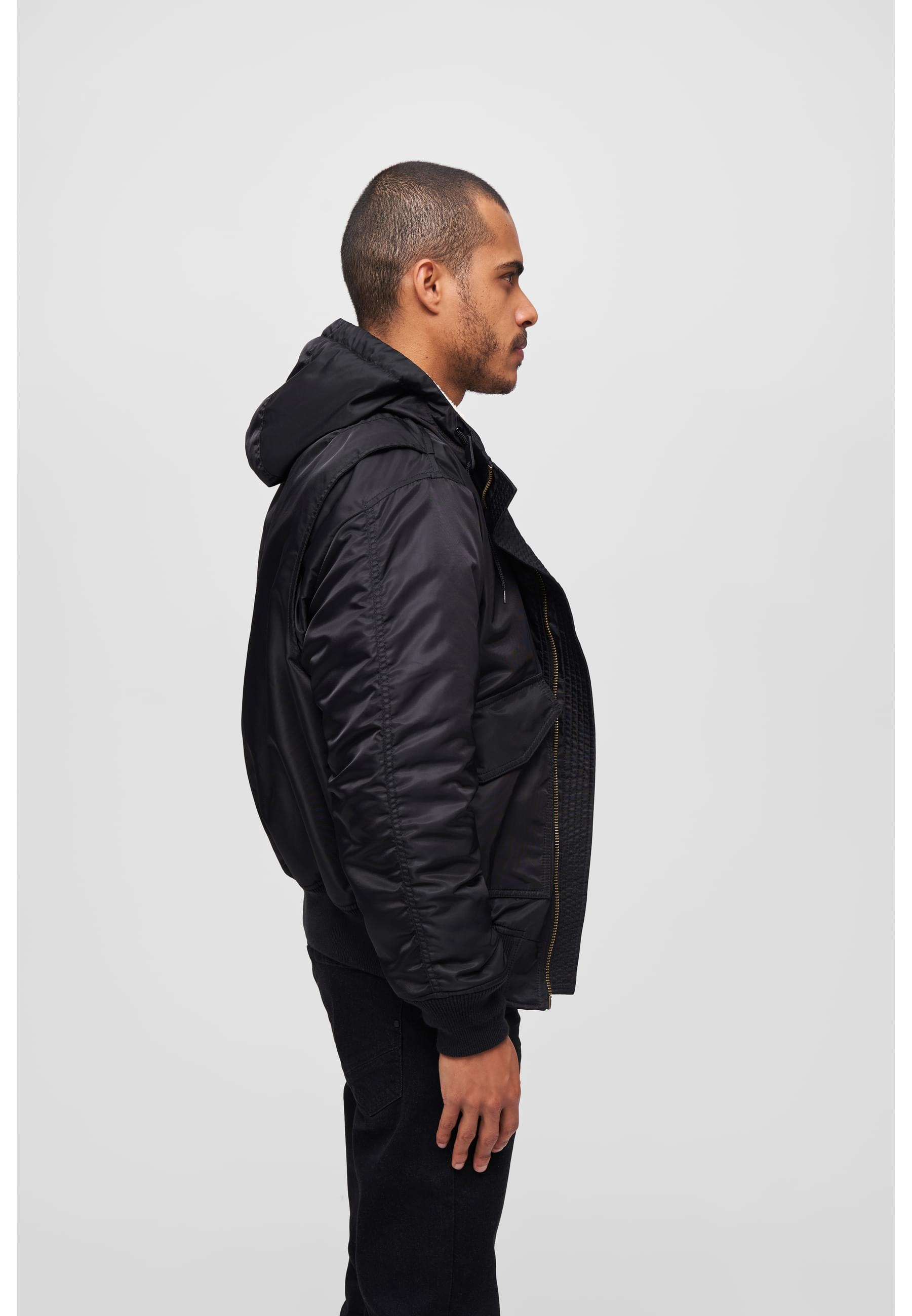 Brandit Bomberjacke »Brandit Herren CWU Jacket hooded«, (1 St.), mit Kapuze