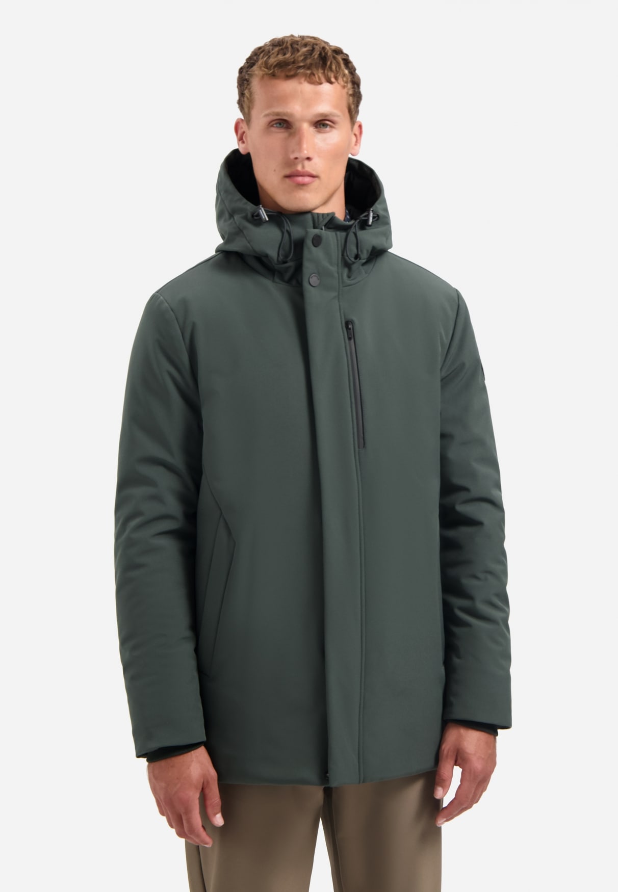 NO EXCESS Softshellparka "No Excess Softshellparka Jacket Long Soft Shell" günstig online kaufen