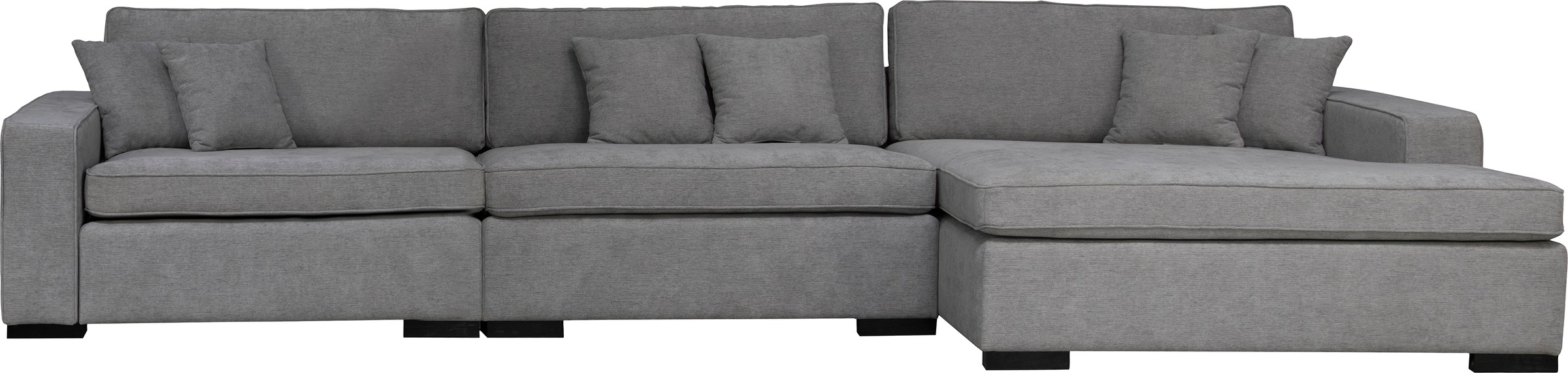 Home affaire Sofa-Eckelement "Skara XXL L-Form", Lounge-Sofa XXL mit Federk günstig online kaufen